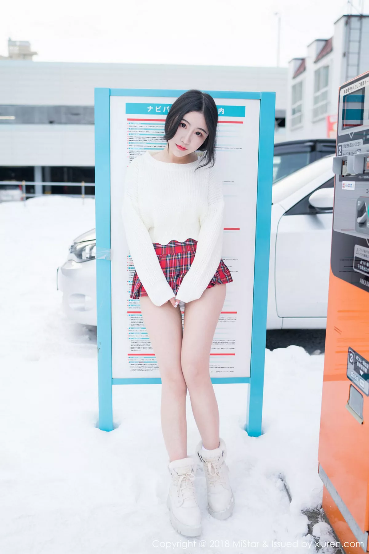 秀人集.com_[MiStar魅妍社]Vol.231_女神绯月樱-Cherr北海道旅拍室外冰天雪地超短裙诱惑写真39P