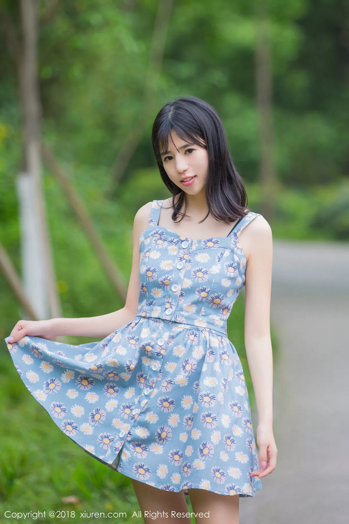 秀人集.com_[XiuRen秀人网]No.1094_嫩模艾栗栗性感学生制服半脱黑色蕾丝内衣秀美胸迷人写真50P