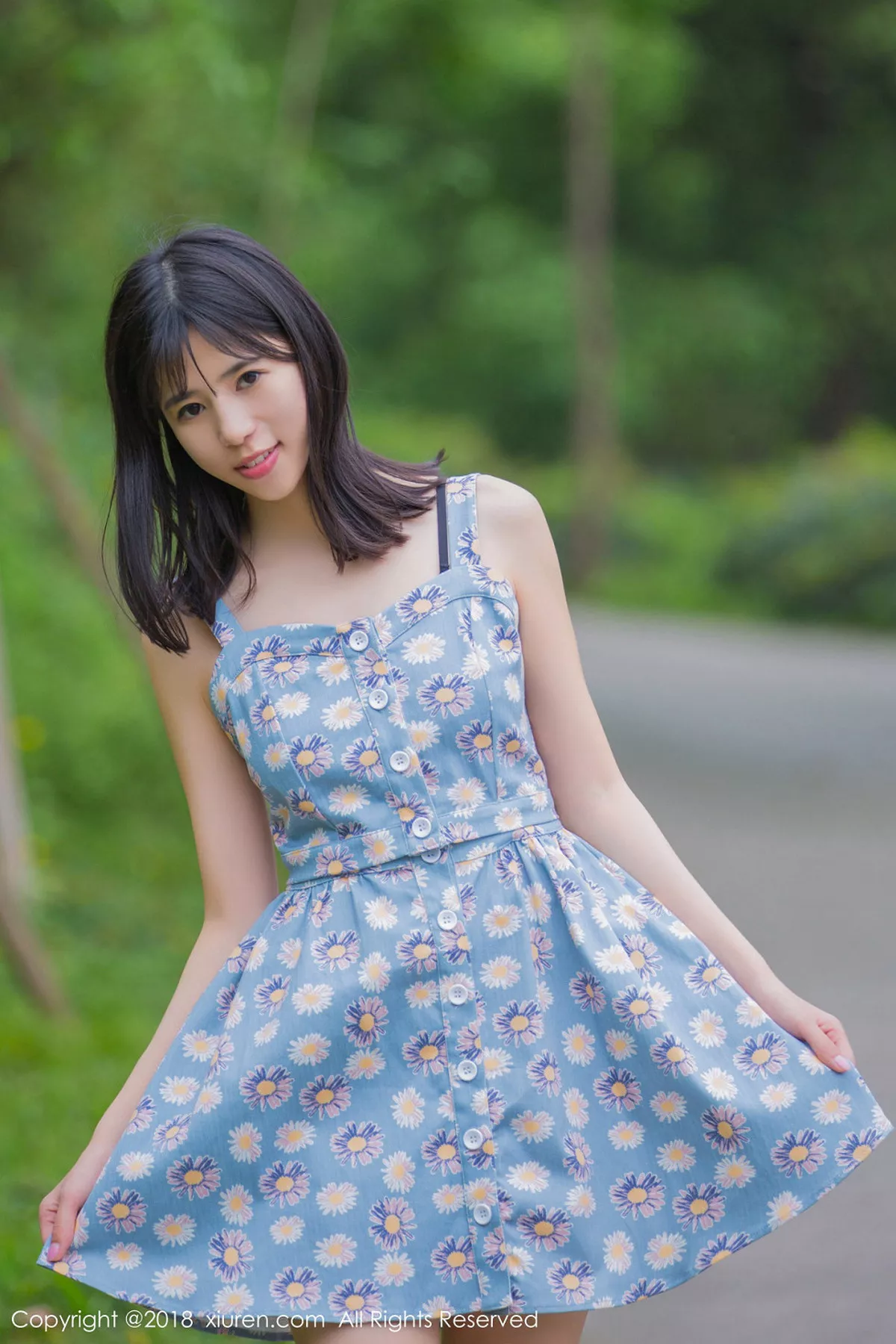 秀人集.com_[XiuRen秀人网]No.1094_嫩模艾栗栗性感学生制服半脱黑色蕾丝内衣秀美胸迷人写真50P