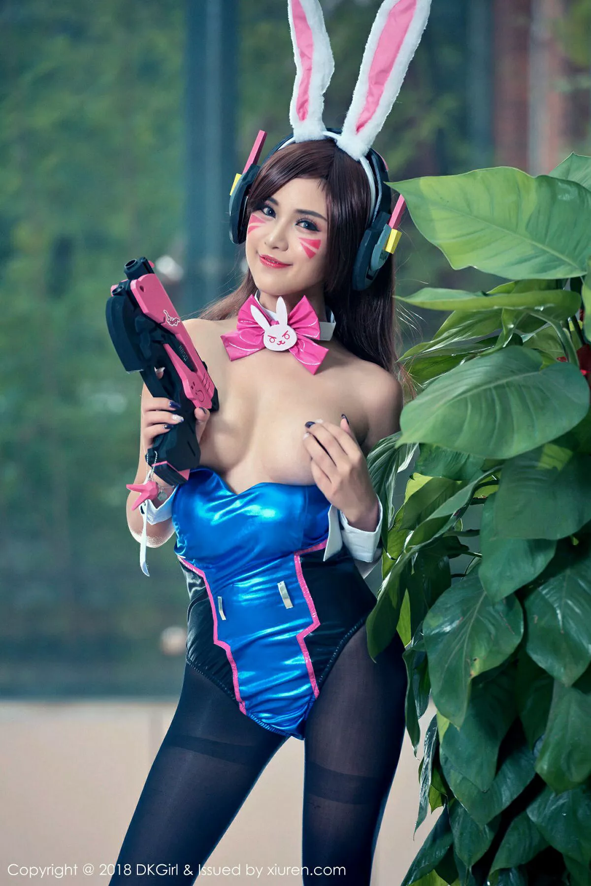 秀人集.com_[DKGirl御女郎]Vol.081_女神萌宝儿BoA守望先锋Dva特辑真空演绎丰乳肥臀诱惑写真46P