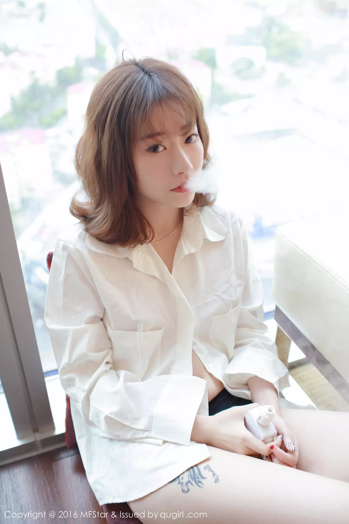 秀人集.com_[MFStar模范学院]Vol.066_嫩模陈思雨Mango居家私房内衣诱人美乳性感翘臀写真50P