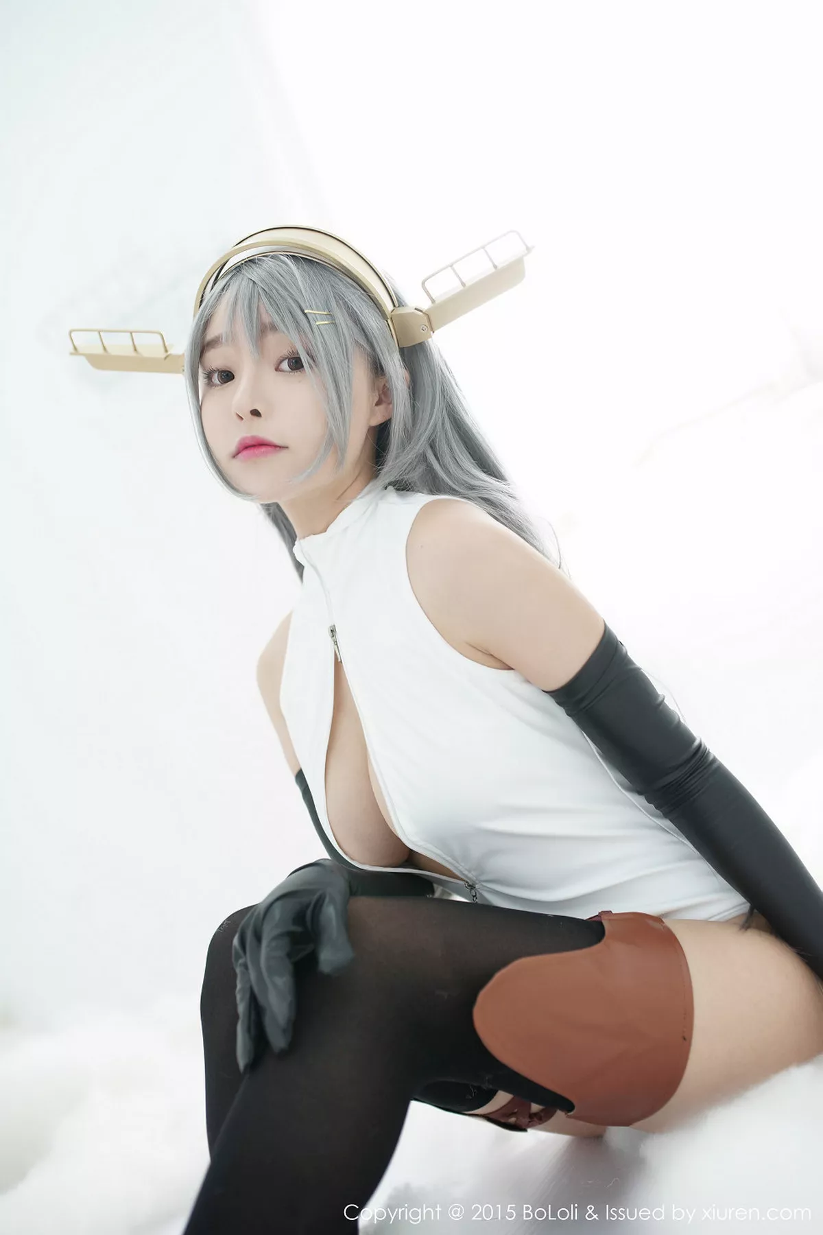 秀人集.com_[BoLoli波萝社]Vol.034_嫩模柳侑绮COSPLAY开胸泳衣版性感写真70P