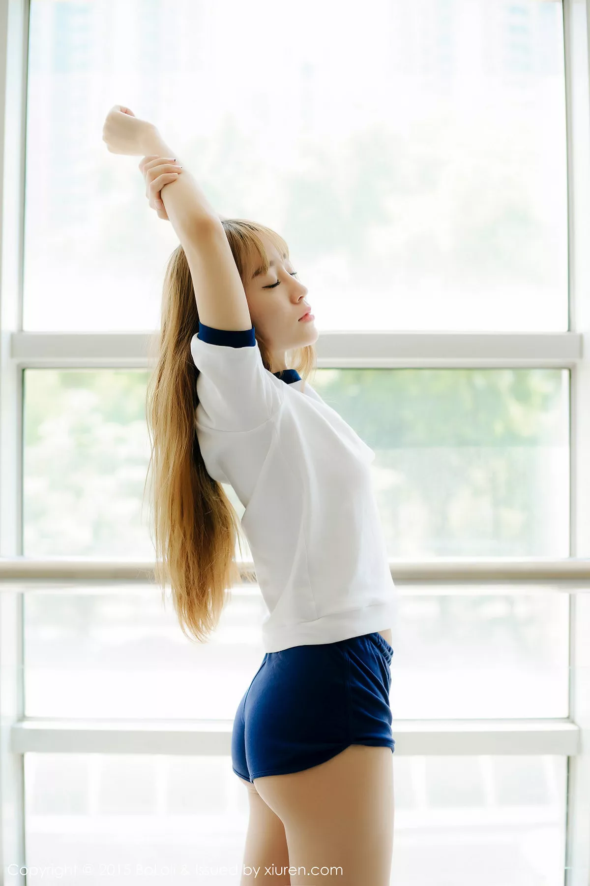 秀人集.com_[BoLoli波萝社]Vol.038_嫩模王雨纯校园体操服秀完美身材诱惑翘臀写真50P