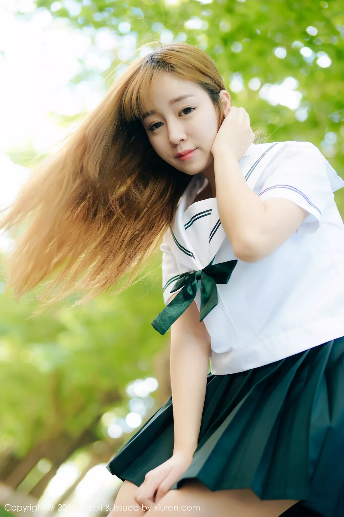 秀人集.com_[BoLoli波萝社]Vol.035_嫩模王雨纯最新JK制服撩短裙秀诱惑翘臀写真73P