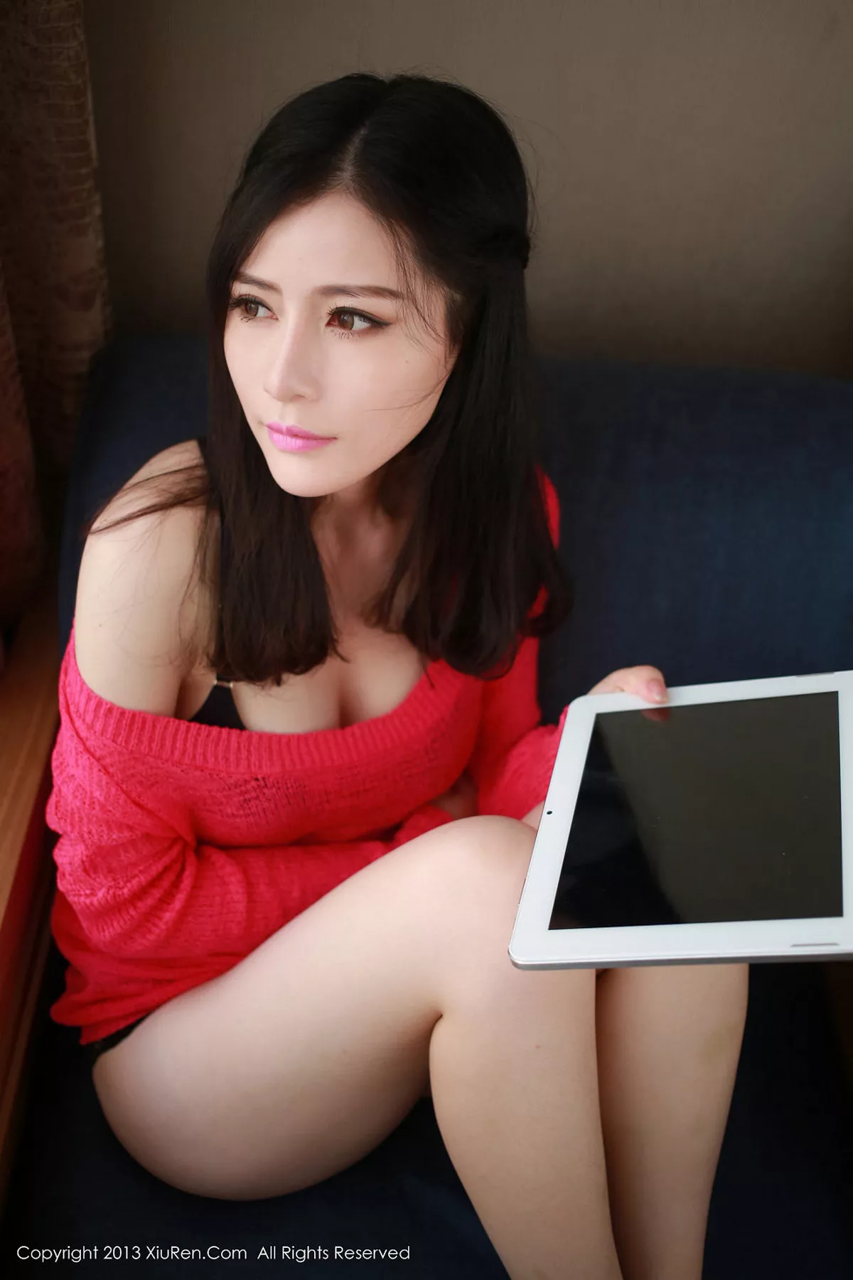 秀人集.com_[XiuRen秀人网]No.047_嫩模nancy小姿性感内衣系列诱人豪乳写真48P