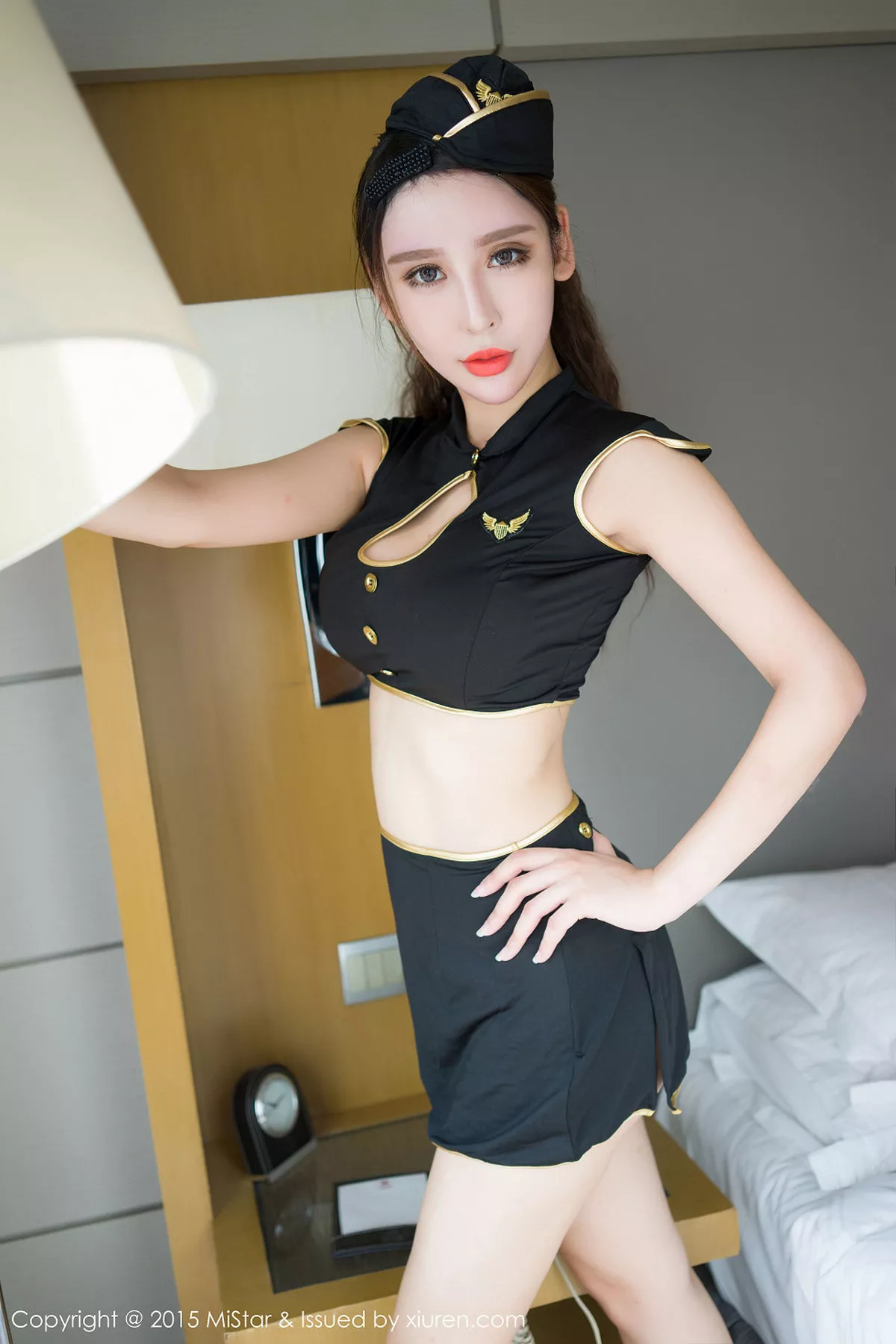 秀人集.com_[MiStar魅妍社]Vol.053_嫩模杨诺依系列情趣内衣豪乳美臀加制服诱惑写真34P
