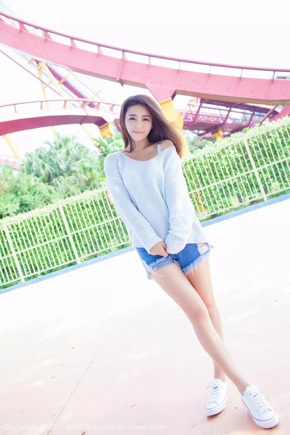 秀人集.com_[IMISS爱蜜社]Vol.049_嫩模夏茉GIGI蓝色齐逼牛仔热裤性感内衣完美诱惑写真47P