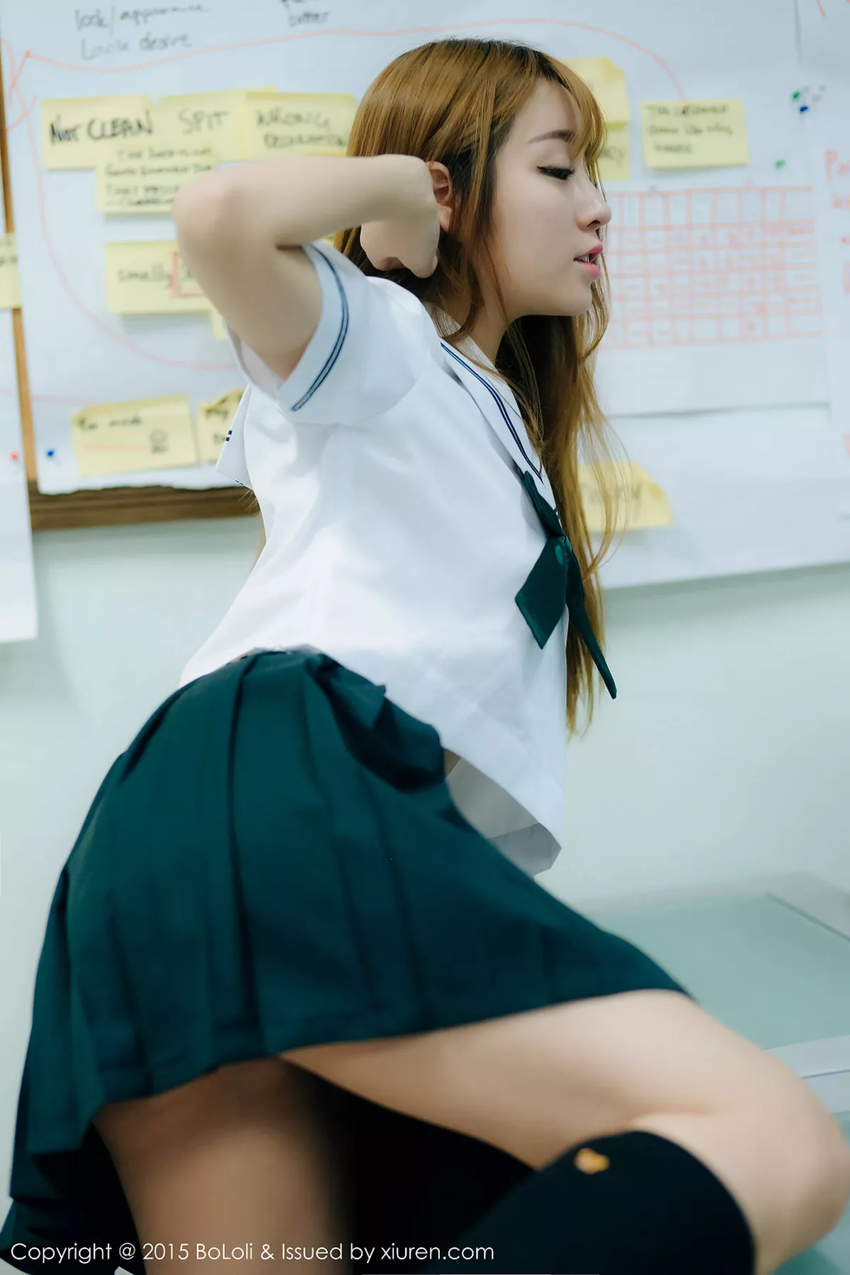 秀人集.com_[BoLoli波萝社]Vol.035_嫩模王雨纯最新JK制服撩短裙秀诱惑翘臀写真73P