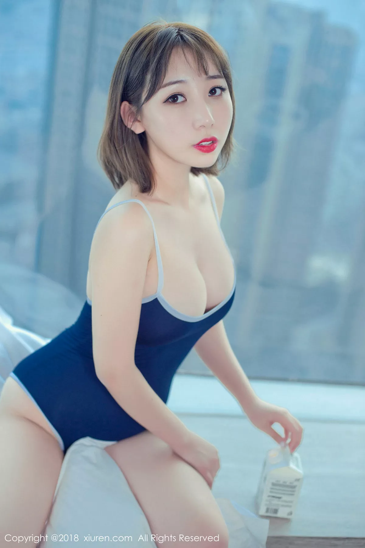 秀人集.com_[XiuRen秀人网]No.1147_嫩模枝恩私房浴室里肉色芭蕾舞练功服湿身透视诱惑写真50P