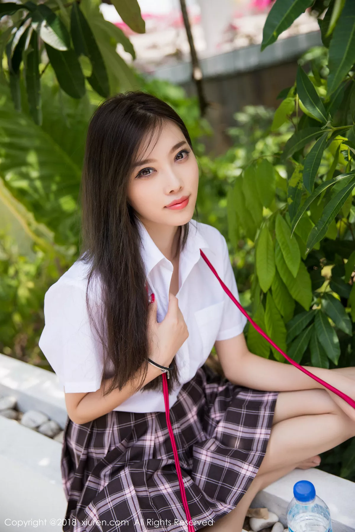 秀人集.com_[XiuRen秀人网]No.1158_女神杨晨晨sugar普吉岛旅拍粉色缕空蕾丝内衣诱惑写真57P