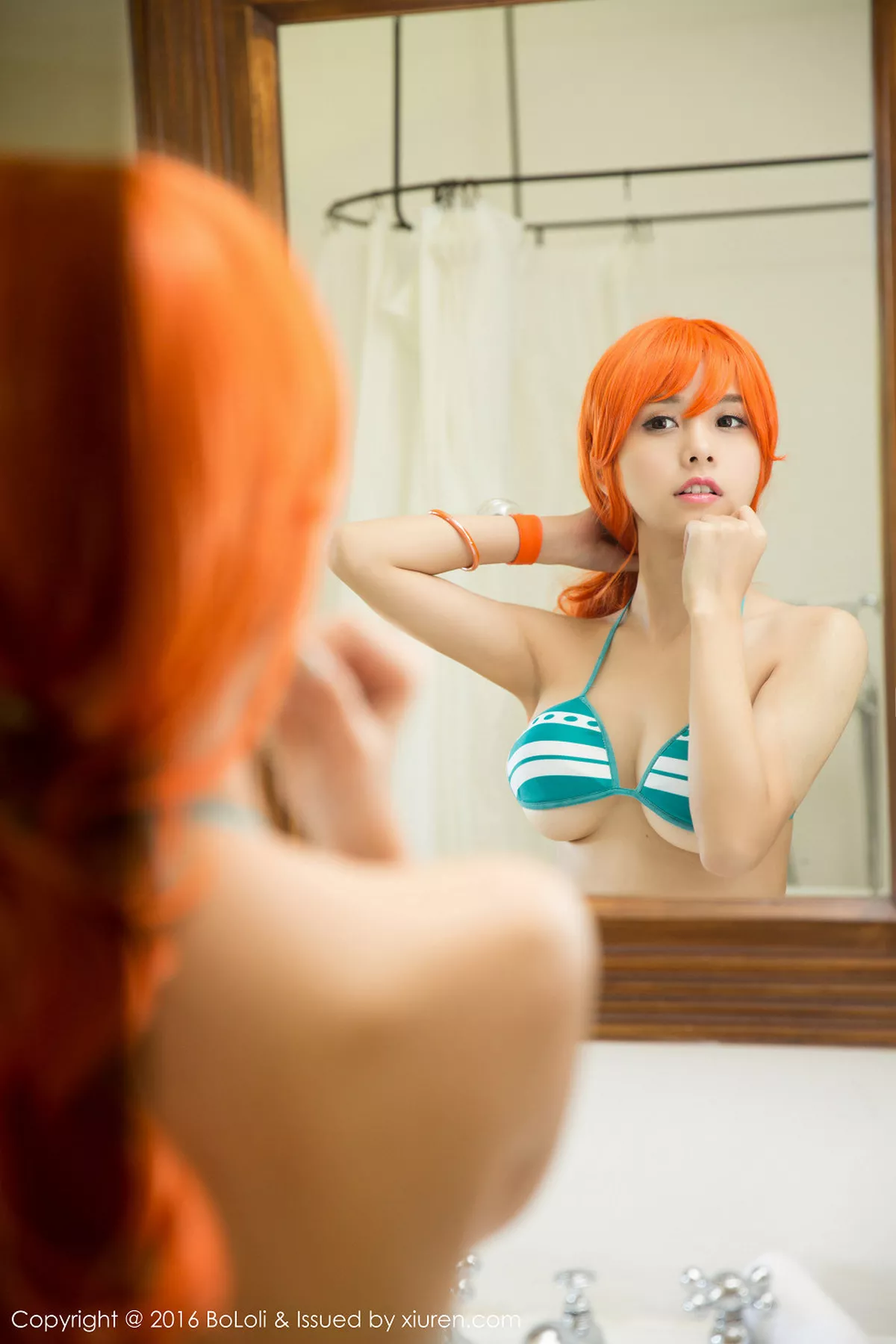 秀人集.com_[BoLoli波萝社]Vol.090_嫩模夏美酱越南旅拍海贼王娜美COS性感内衣美胸写真30P