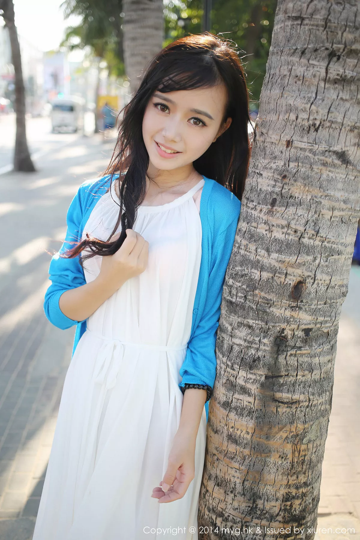 秀人集.com_[MyGirl美媛馆]Vol.086_嫩模toro羽住白色连身裙邻家女孩清新迷人写真44P