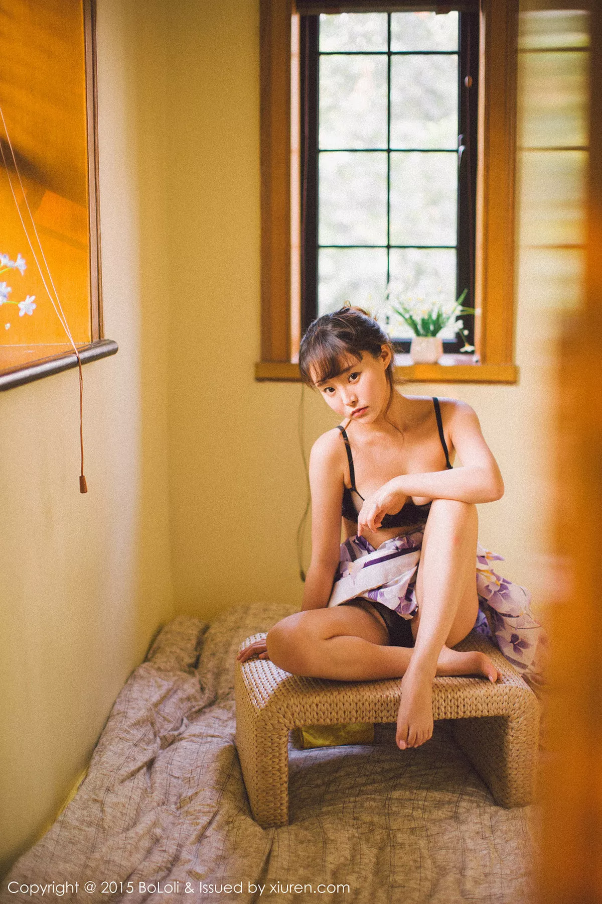 秀人集.com_[BoLoli波萝社]Vol.068_嫩模柳侑绮Sevenbaby黑色蕾丝内衣秀美胸性感写真54P