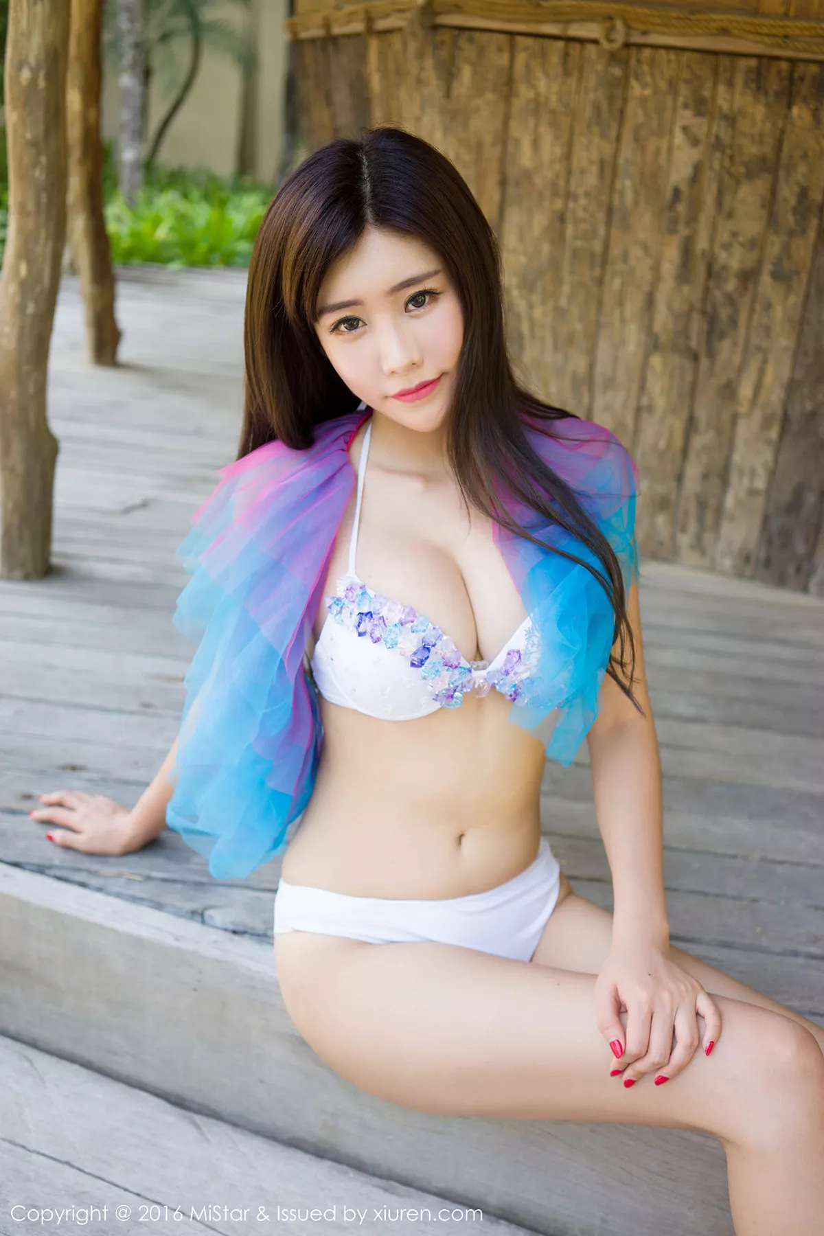 秀人集.com_[MiStar魅妍社]Vol.078_嫩模程小烦不烦兰卡威旅拍性感内衣豪乳诱惑写真50P