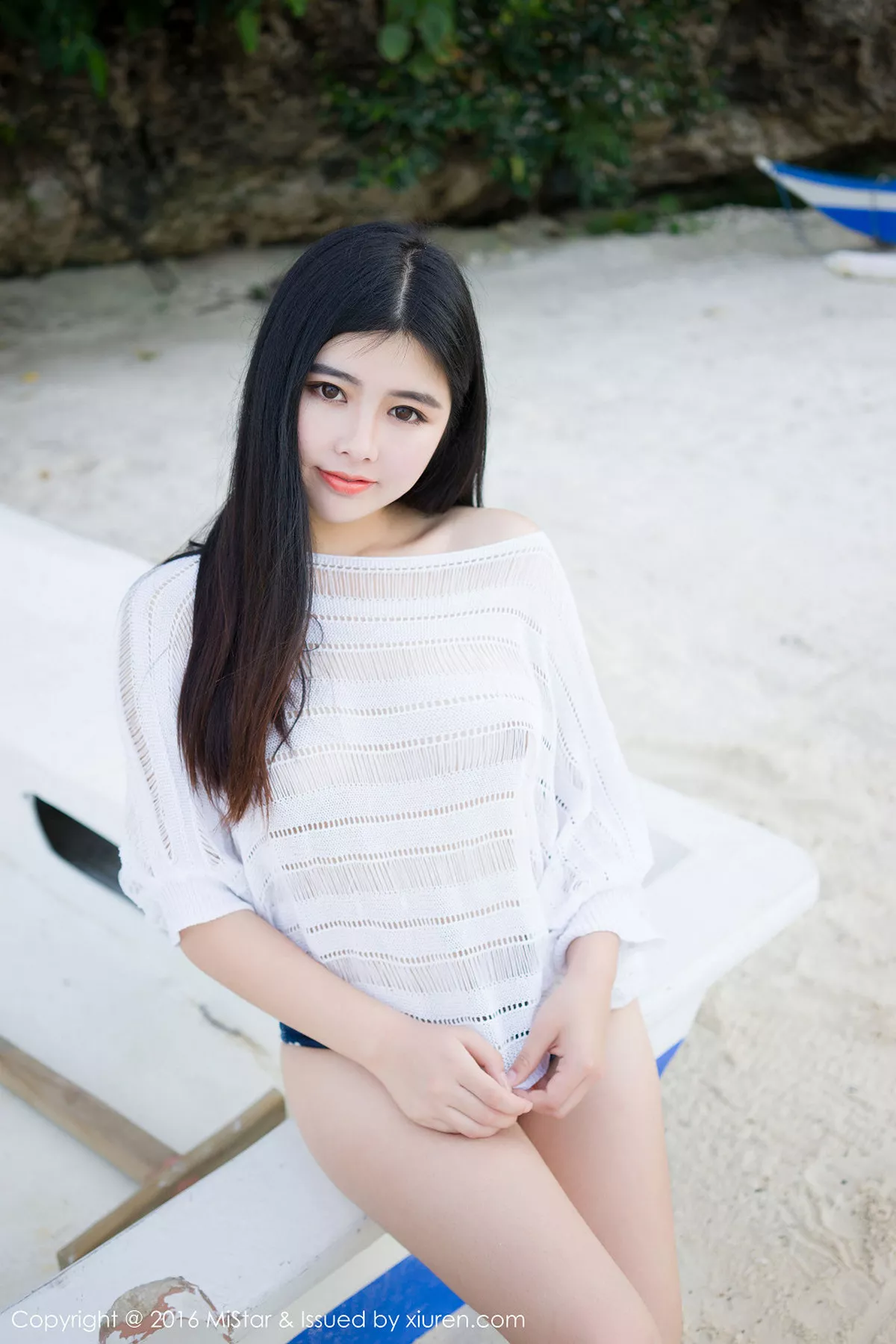 秀人集.com_[MiStar魅妍社]Vol.073_嫩模娜露Selena薄荷岛旅拍白色透视网衣秀豪乳写真60P