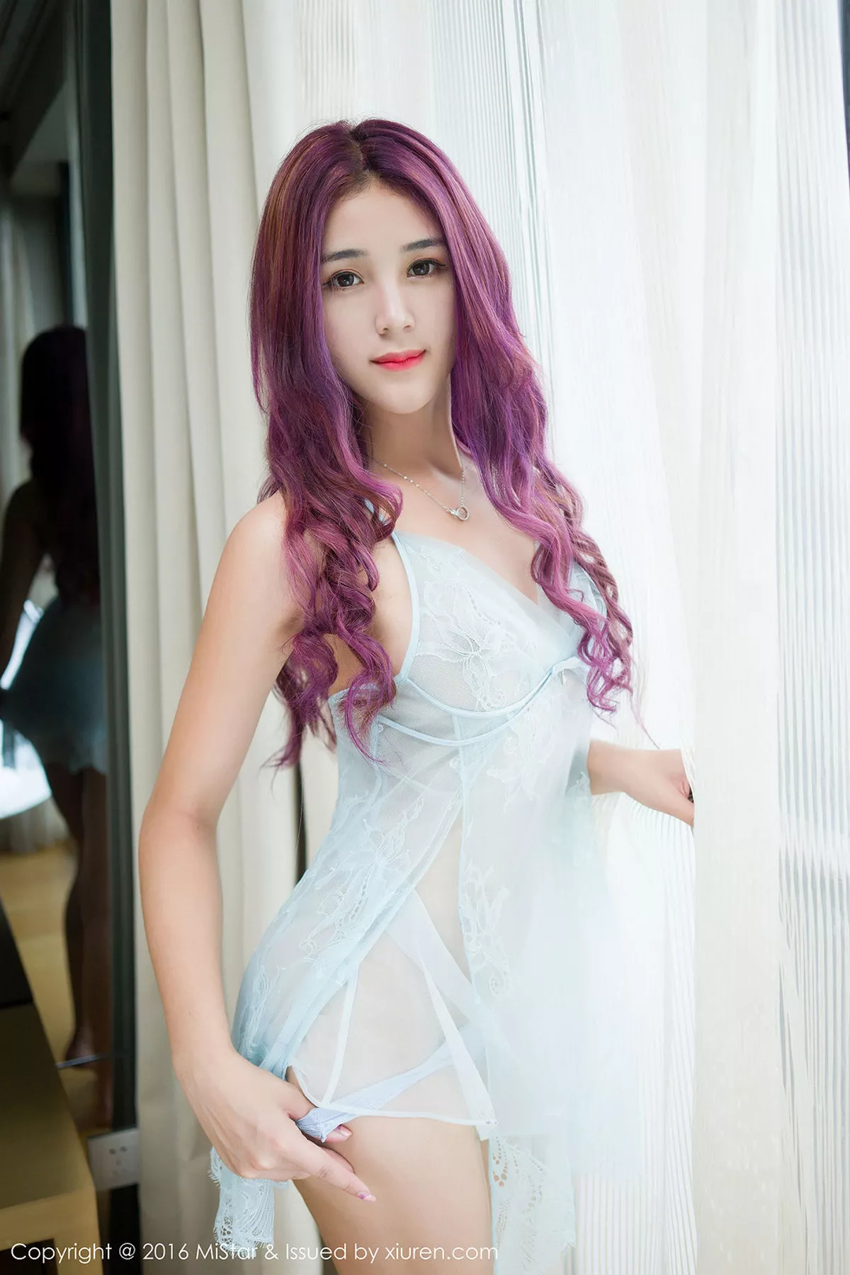 秀人集.com_[MiStar魅妍社]Vol.105_嫩模CandiceOnly居家私房性感内裤露迷人翘臀写真50P