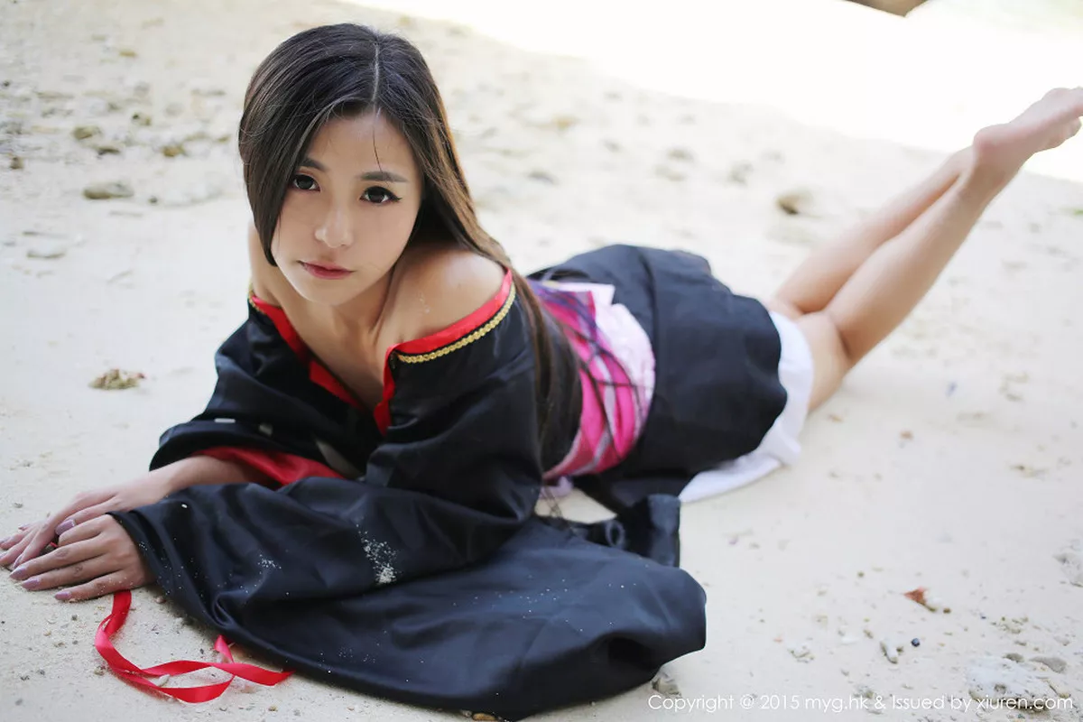 秀人集.com_[MyGirl美媛馆]Vol.136_嫩模Moa小姐菲律宾长滩旅拍日本和服秀完美曲线写真61P