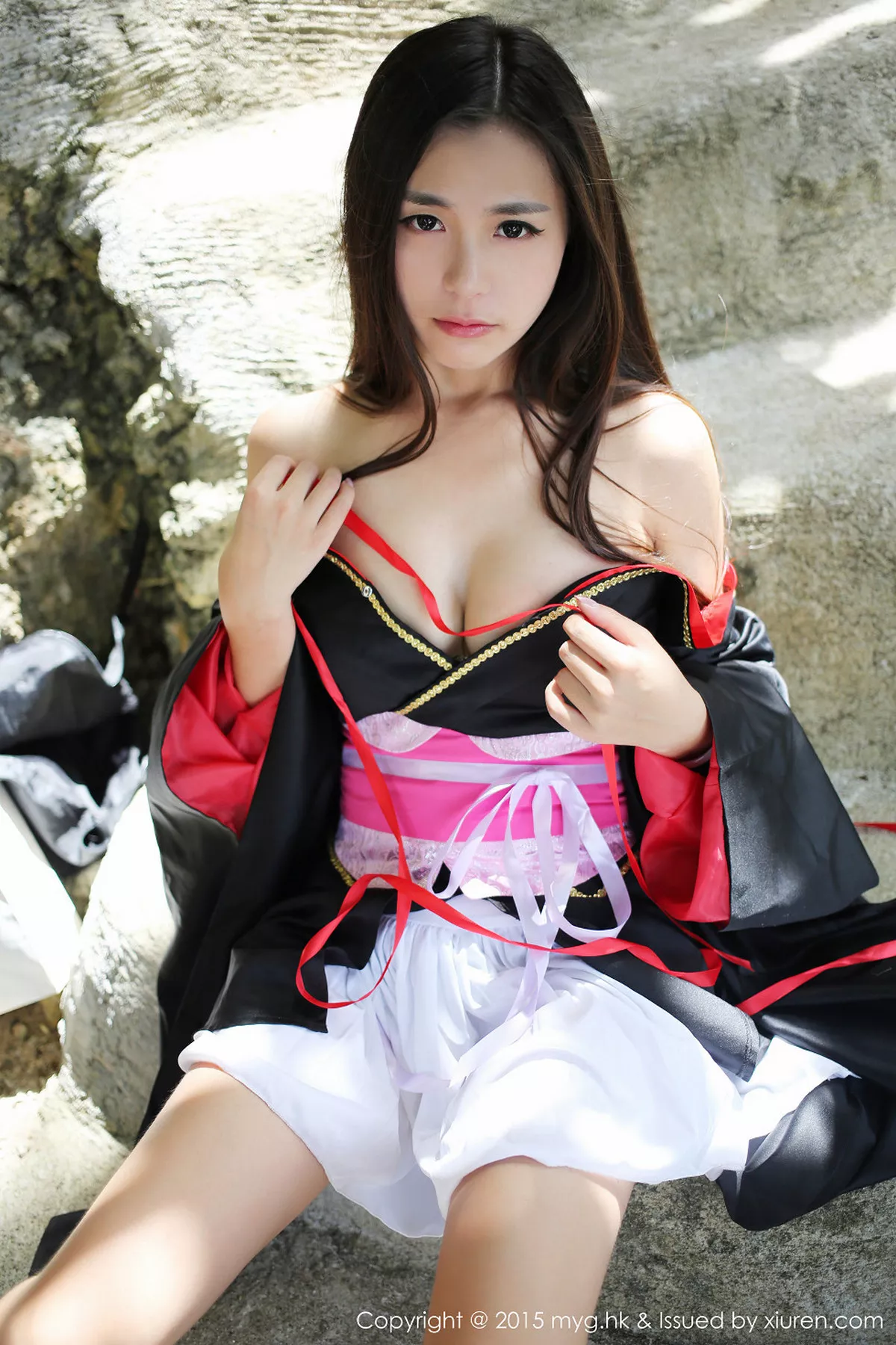 秀人集.com_[MyGirl美媛馆]Vol.136_嫩模Moa小姐菲律宾长滩旅拍日本和服秀完美曲线写真61P