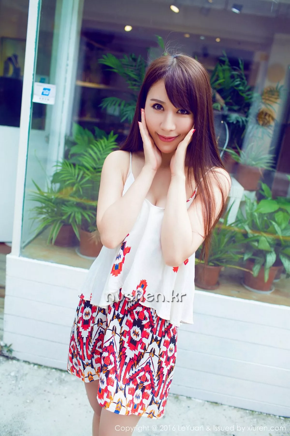 秀人集.com_[LeYuan星乐园]Vol.020_嫩模艾惟玲珑瓜子脸前凸后翘的完美身材白嫩美胸性感写真46P