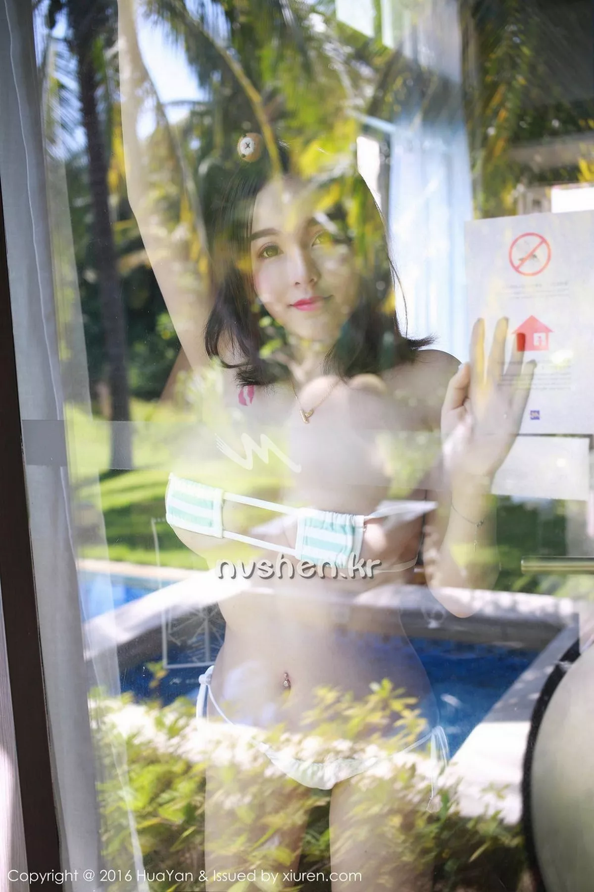 秀人集.com_[HuaYan花の颜]Vol.012_嫩模沈蜜桃off三亚旅拍性感内衣秀傲人美乳极致诱惑写真50P