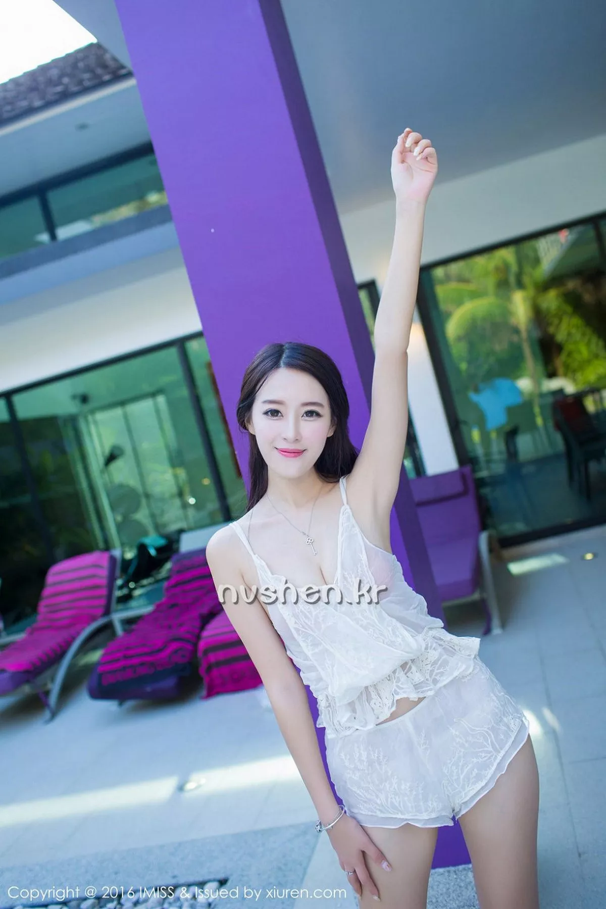 秀人集.com_[IMISS爱蜜社]Vol.141_嫩模王曼妮好Q纯白吊带薄纱透视秀美胸靓丽迷人写真40P