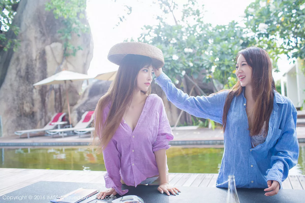 秀人集.com_[IMISS爱蜜社]Vol.133_嫩模赵小米Kitty&sugar小甜心CC苏梅岛旅拍性感姐妹花31P