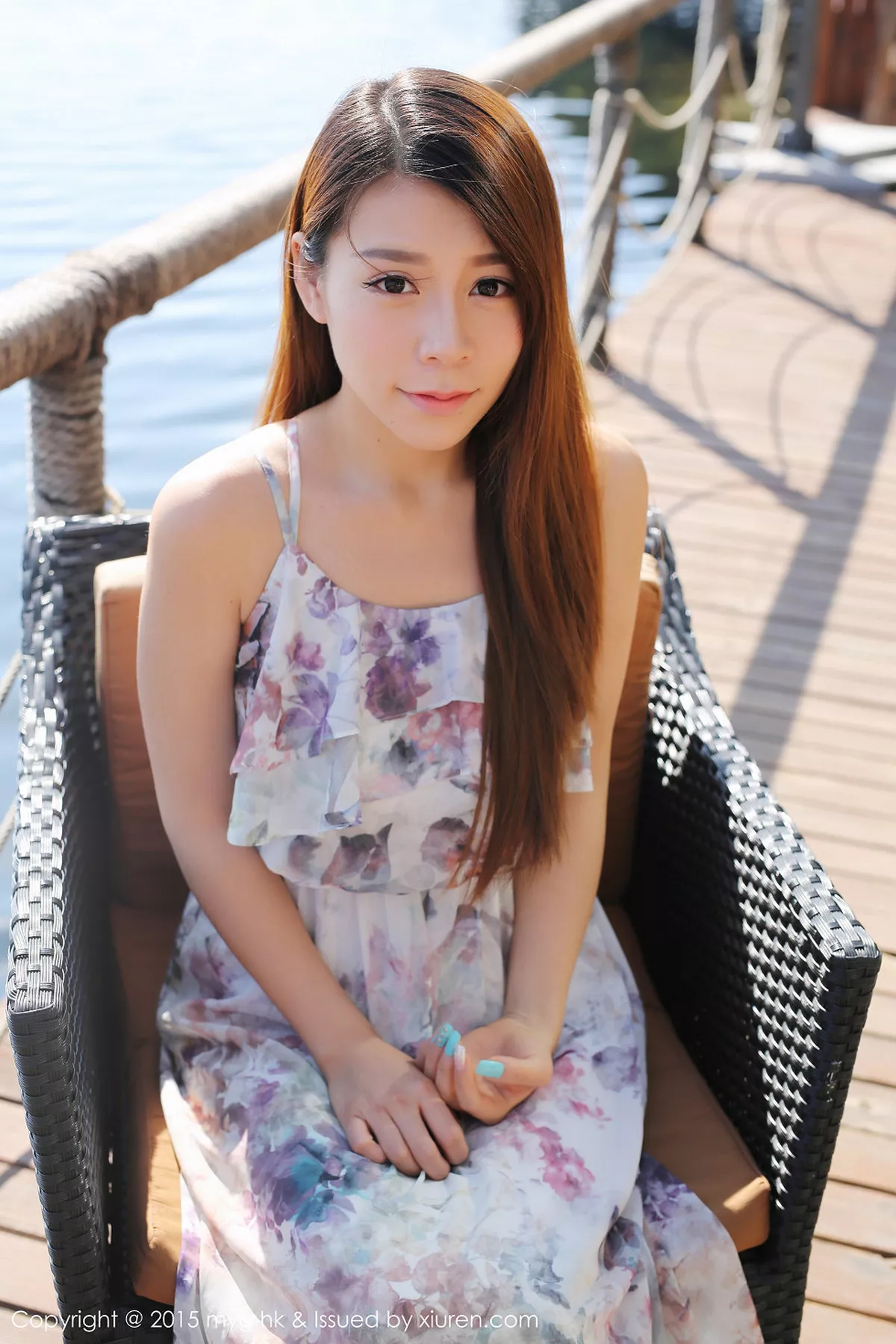 秀人集.com_[MyGirl美媛馆]Vol.106_嫩模vetiver嘉宝贝儿大理旅拍连身花长裙清新迷人写真50P