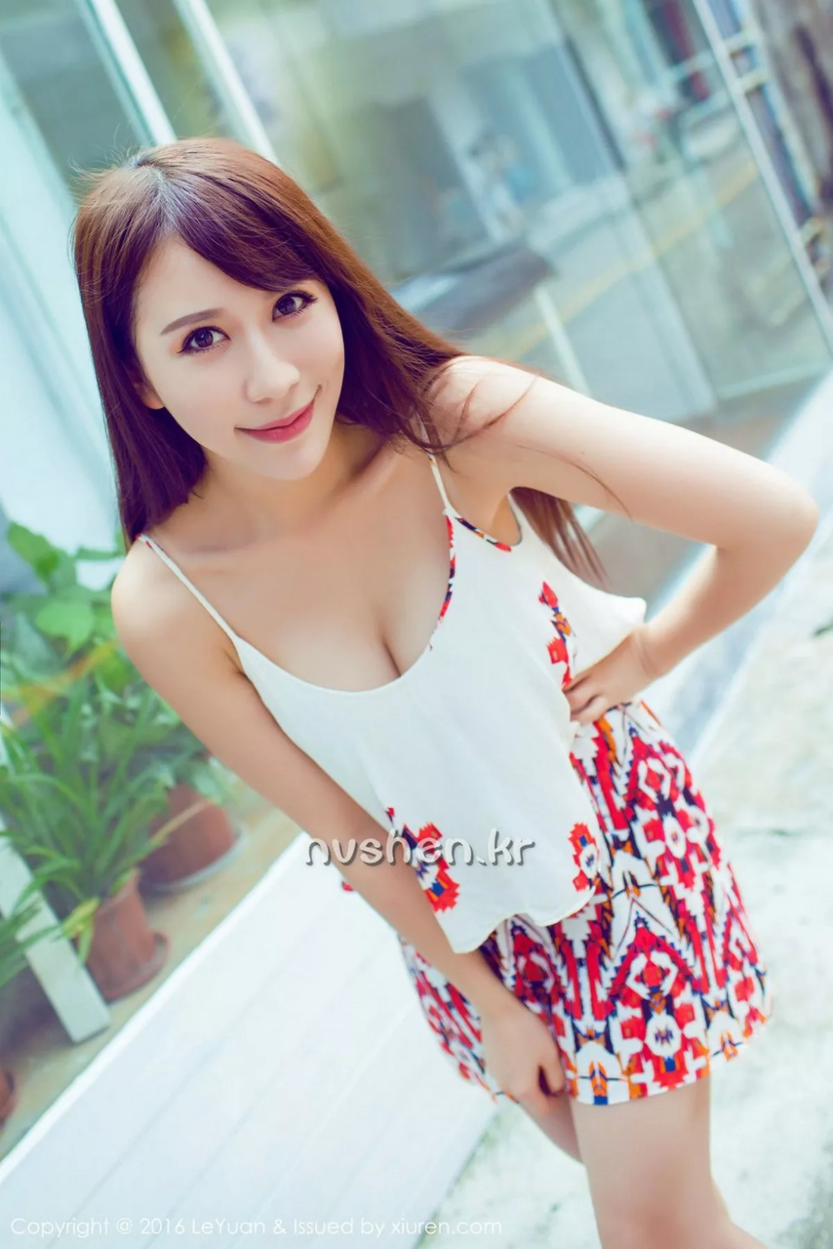 秀人集.com_[LeYuan星乐园]Vol.020_嫩模艾惟玲珑瓜子脸前凸后翘的完美身材白嫩美胸性感写真46P