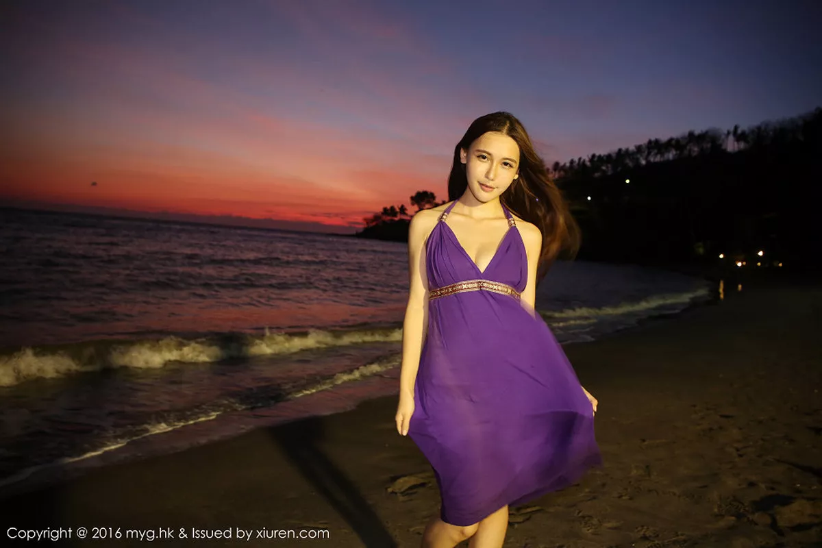 秀人集.com_[MyGirl美媛馆]Vol.191_嫩模熊吖BOBO龙目岛旅拍沙滩边白纱裙下性感美臀写真67P