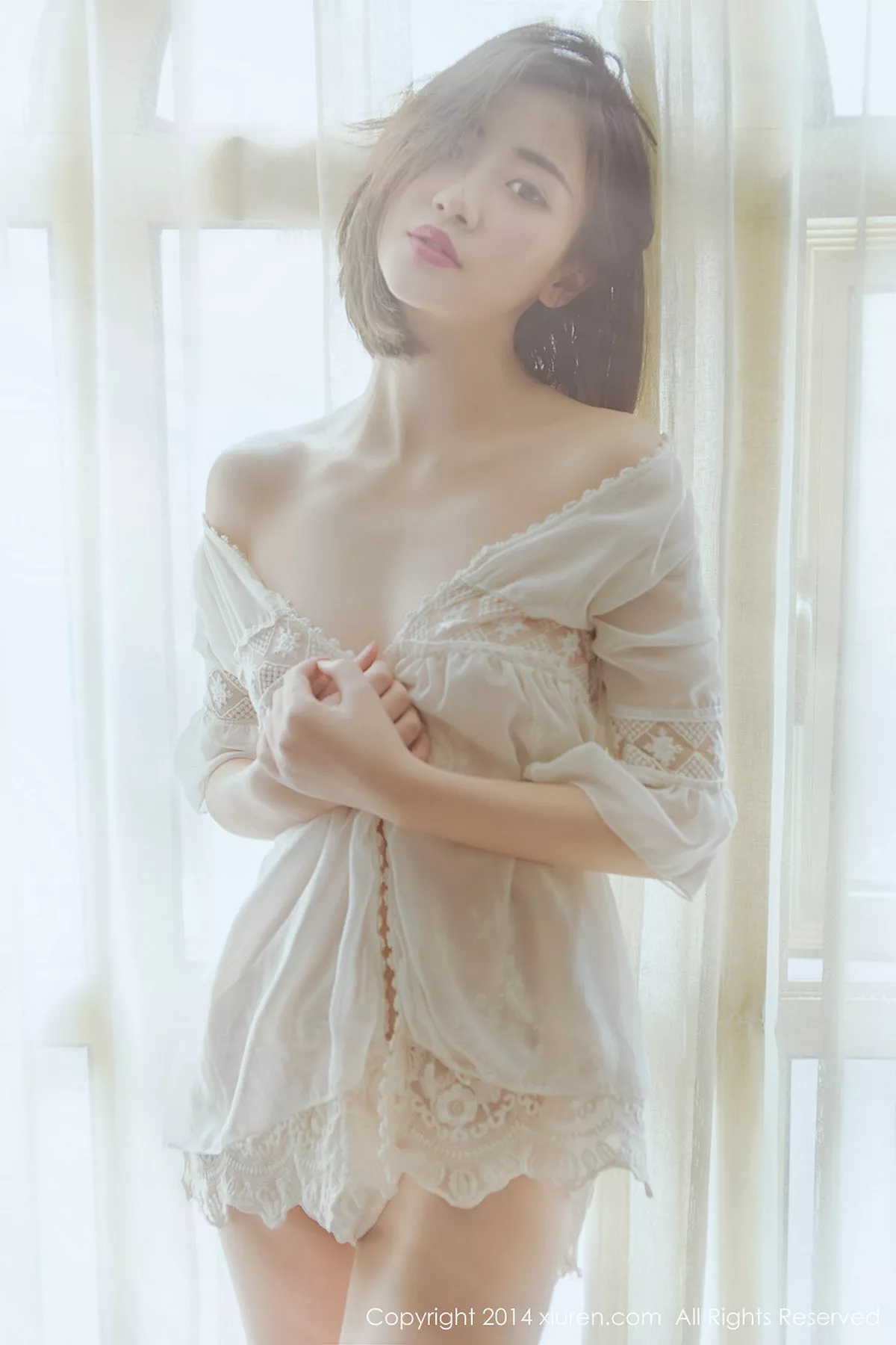 秀人集.com_[XiuRen秀人网]No.206_模特美女MAGIC羞涩闺房内衣秀妩媚迷人写真52P