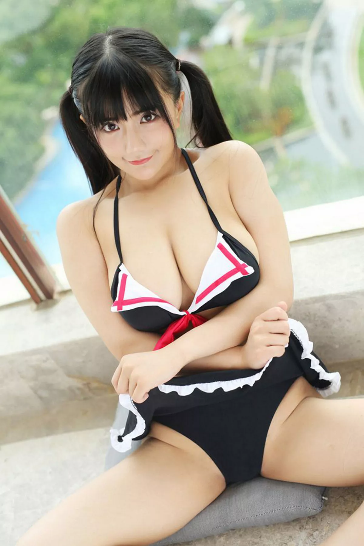 秀人集.com_[MyGirl美媛馆]Vol.226_新人嫩模阿乖Kiddo三亚旅拍性感比基尼爆乳诱惑写真54P