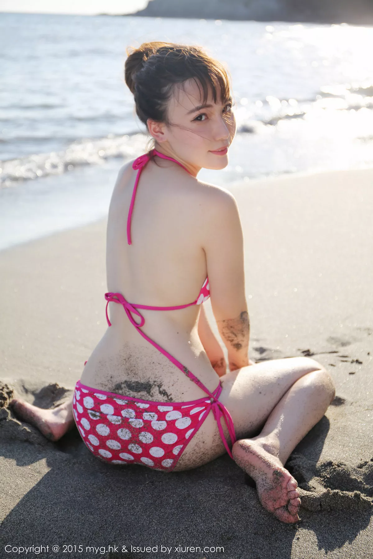 秀人集.com_[MyGirl美媛馆]Vol.158_嫩模熊吖BOBO龙目岛第四套红色圆点比基尼完美诱惑62P