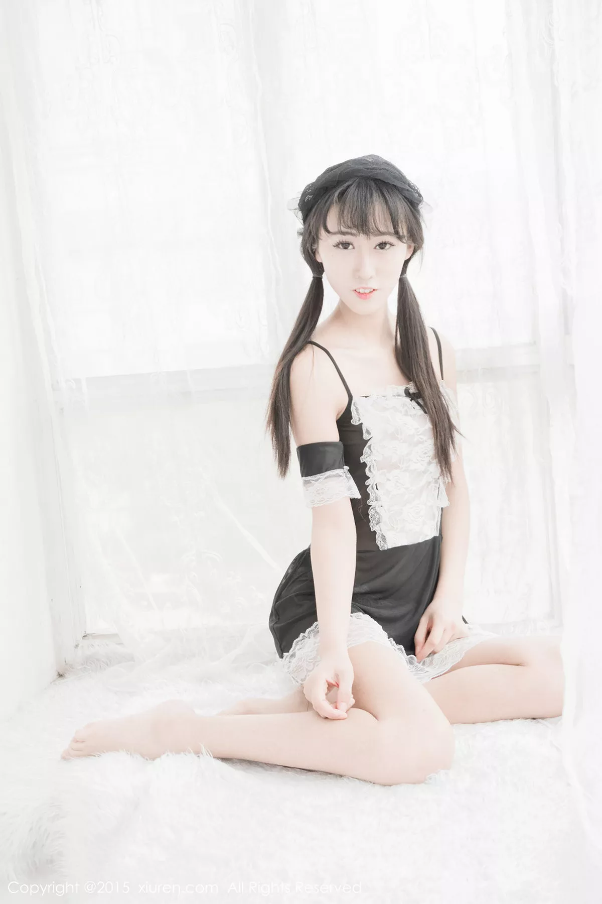 秀人集.com_[XiuRen秀人网]No.319_秀发美女素素subaby居家私房透明黑纱情趣内衣诱惑写真50P