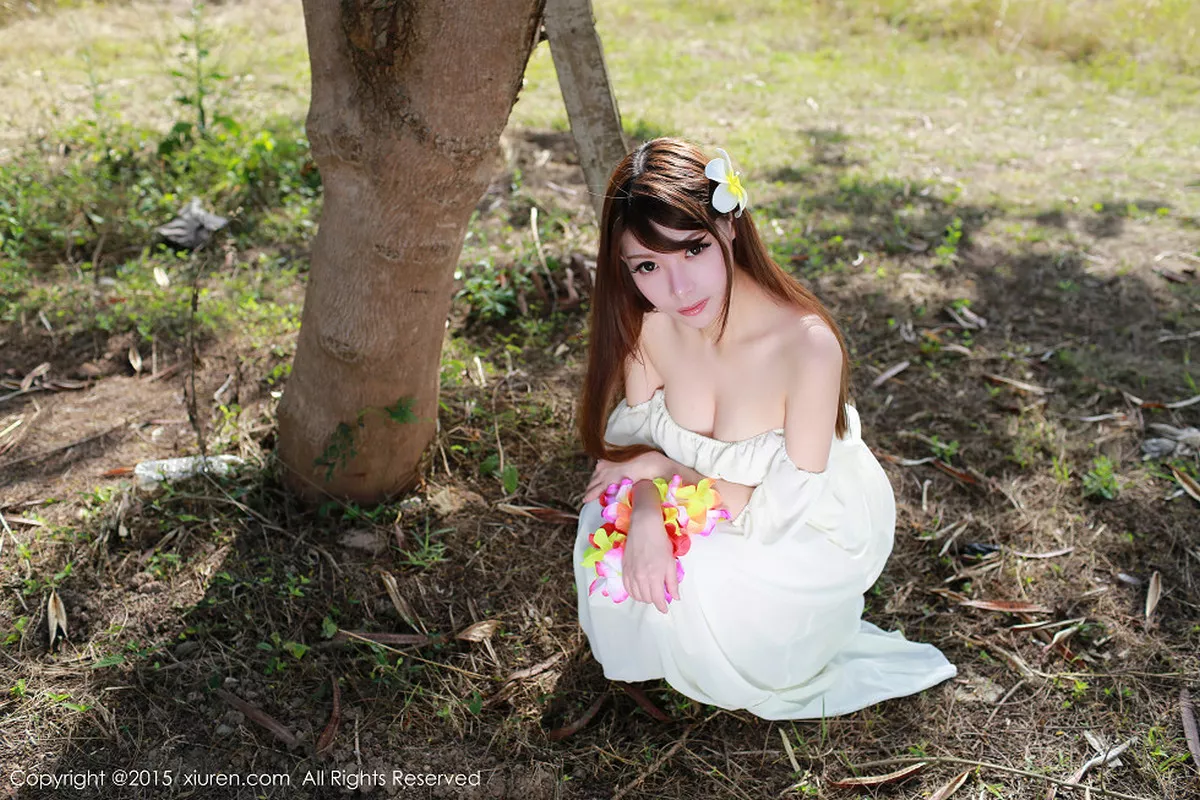 秀人集.com_[XiuRen秀人网]No.307_秀人嫩模MARA醬泰国旅拍户外红色比基尼内衣诱惑写真50P