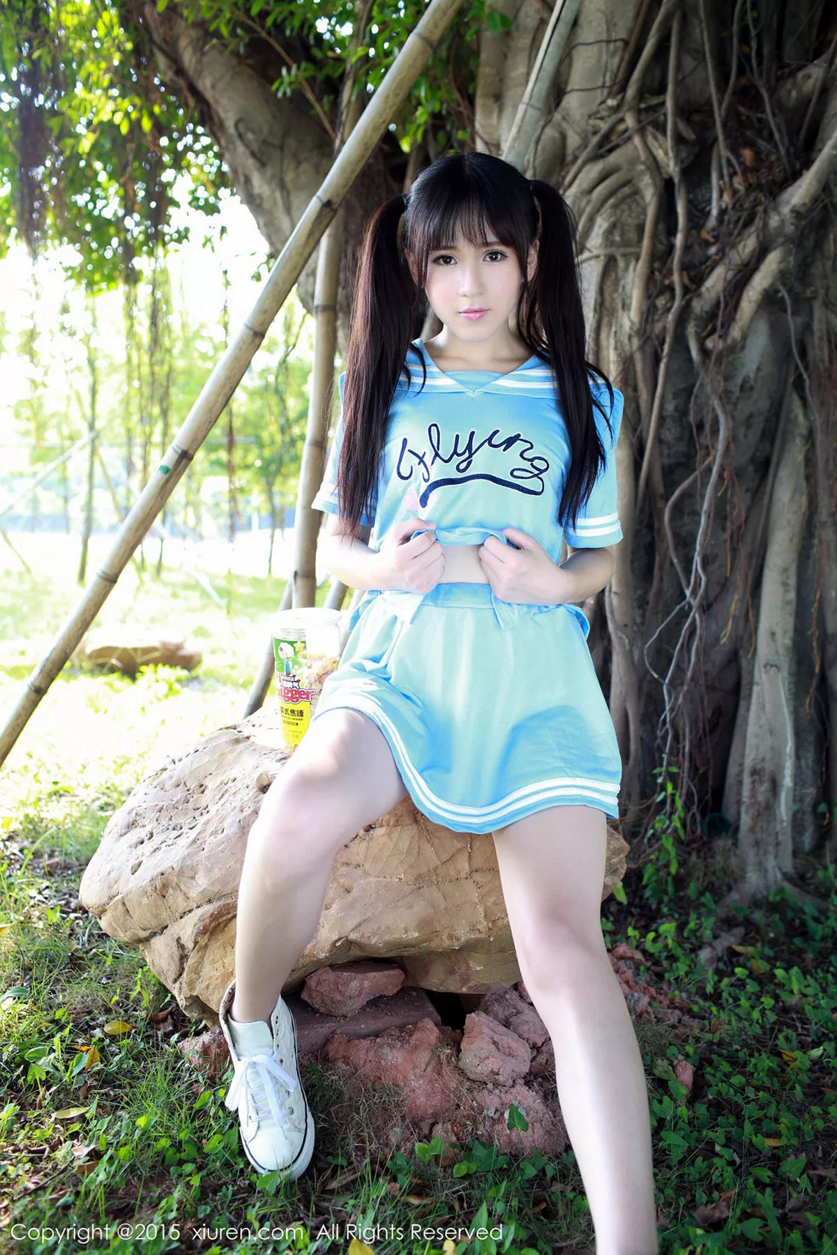 秀人集.com_[XiuRen秀人网]No.387_嫩模唐雨辰TYC双马尾辫户外清纯学生装性感迷人写真68P