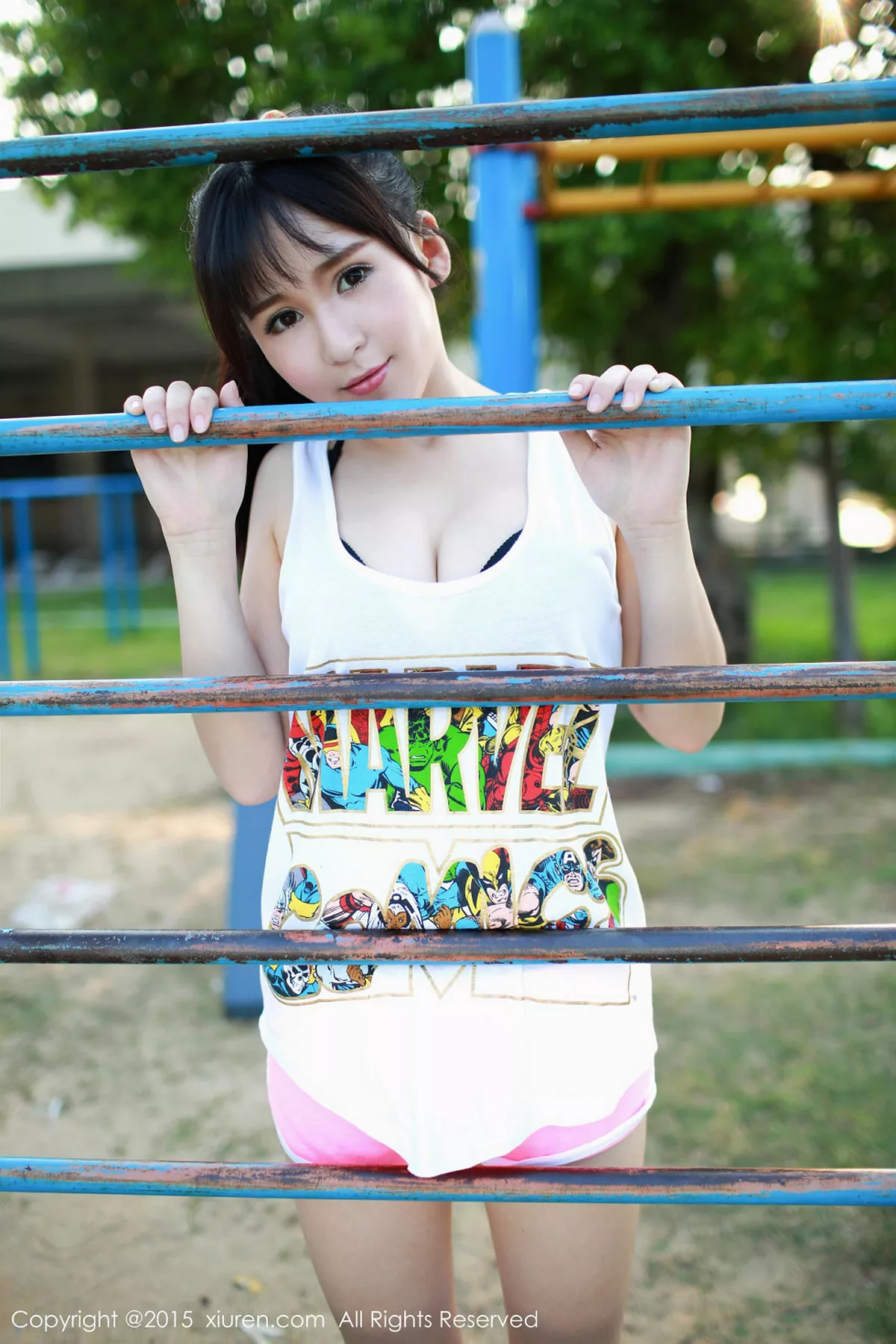 秀人集.com_[XiuRen秀人网]No.387_嫩模唐雨辰TYC双马尾辫户外清纯学生装性感迷人写真68P