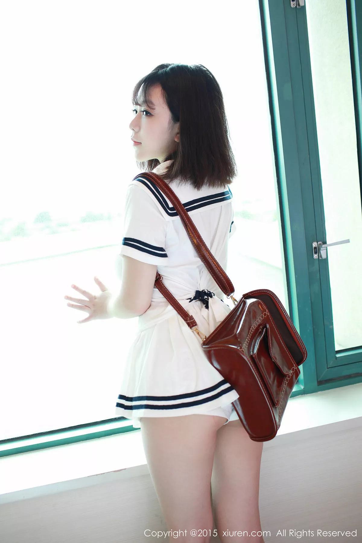 秀人集.com_[XiuRen秀人网]No.390_巨乳嫩模刘飞儿Faye宿务旅拍脱海军制服秀美乳诱惑写真38P