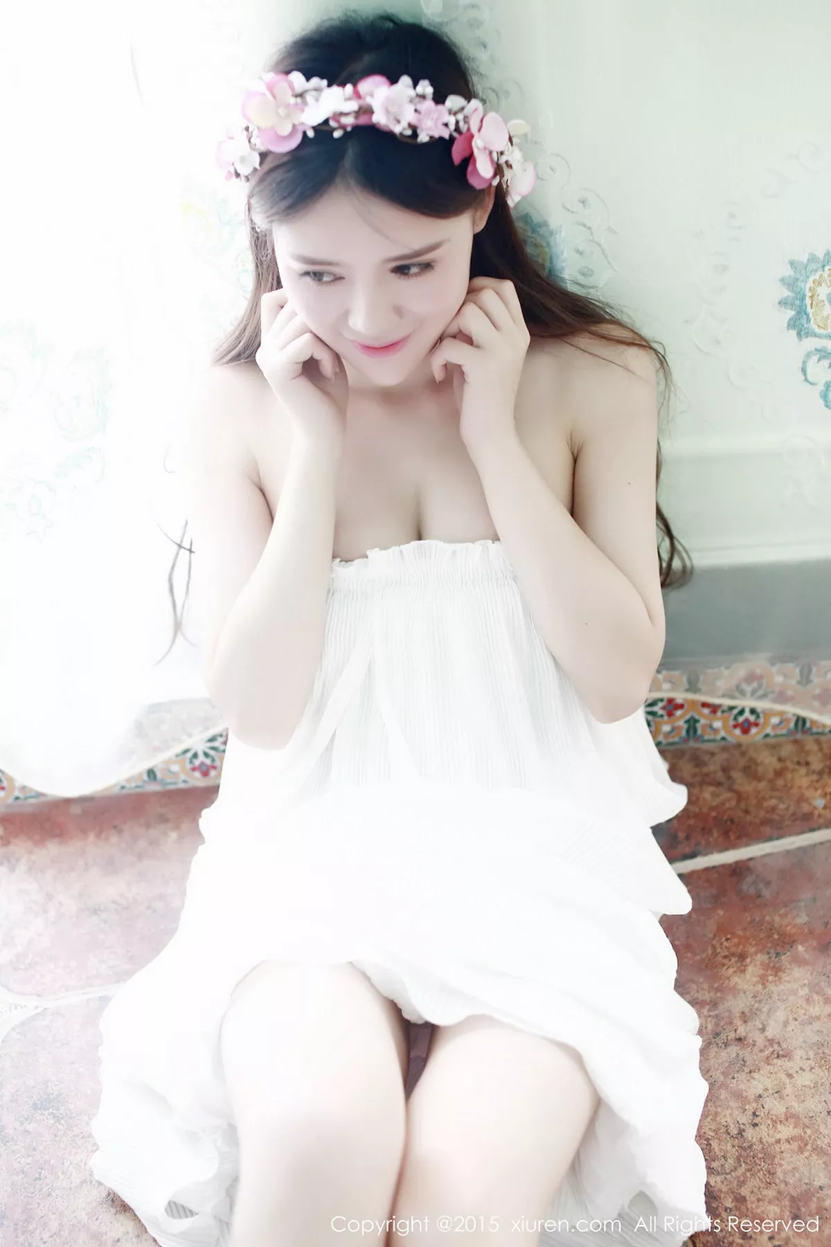 秀人集.com_[XiuRen秀人网]No.376_嫩模高溜MilkCat清新白嫩连身裙+性感爆乳装写真120P