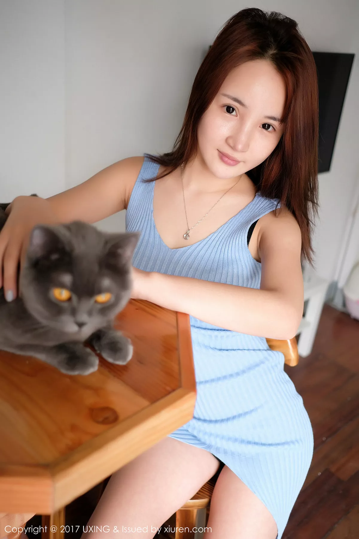 秀人集.com_[UXING优星馆]Vol.042_新人嫩模雅琪居家蕾丝内衣秀完美身材白嫩肌肤诱惑写真43P