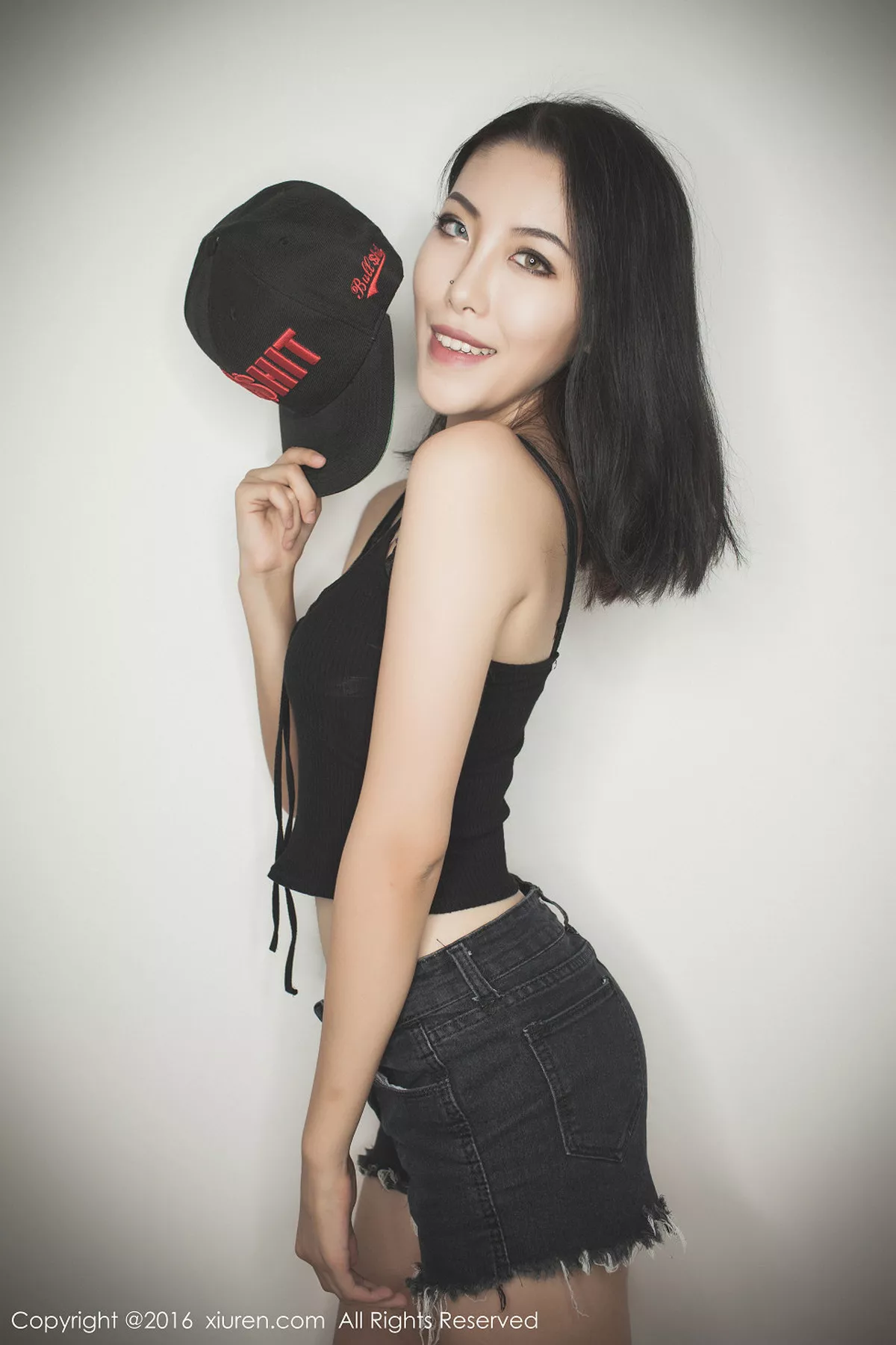 秀人集.com_[XiuRen秀人网]No.617_嫩模BOBO_xk牛仔热裤秀完美身材狐媚双眼冷艳迷人写真49P