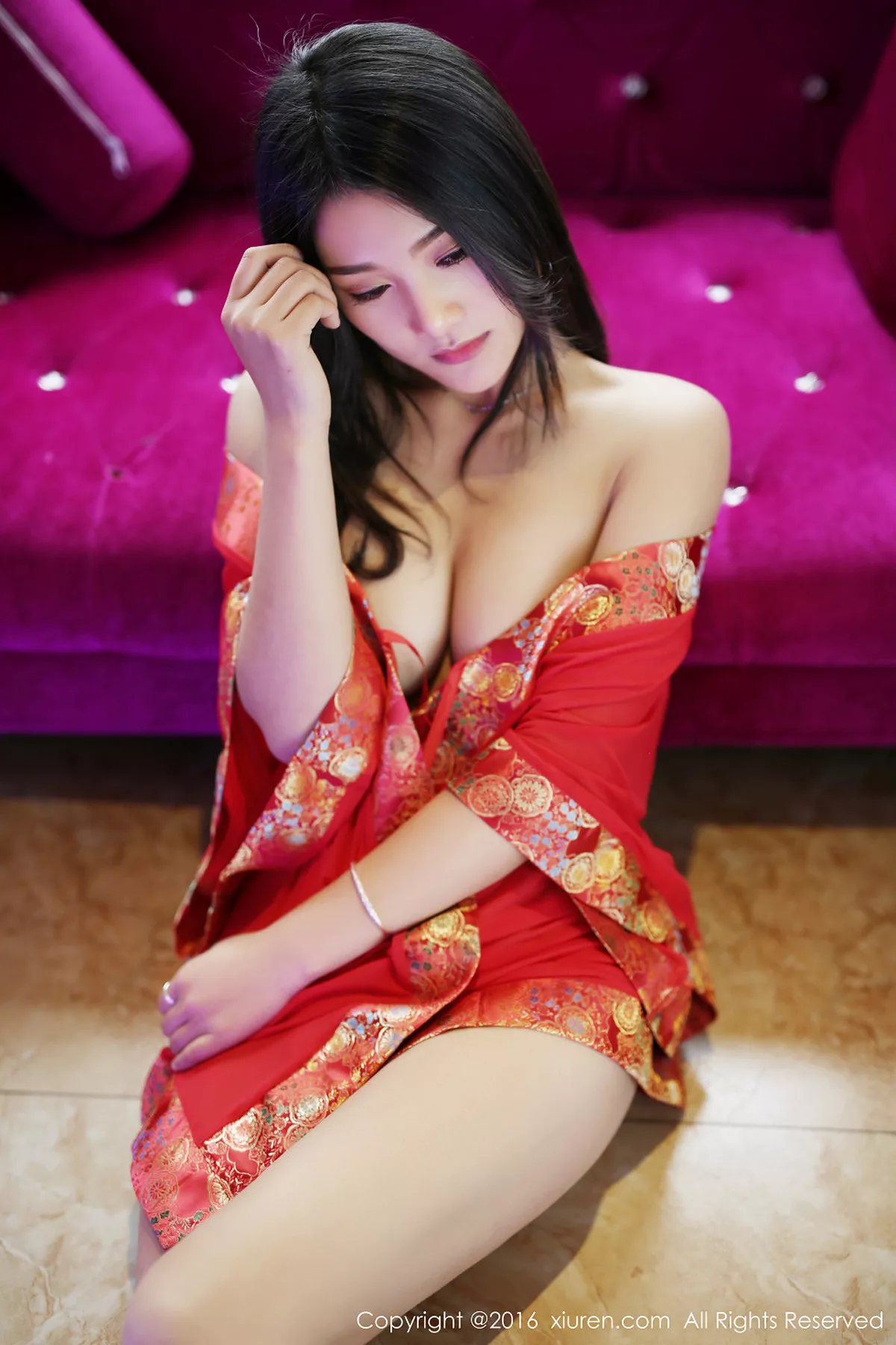 秀人集.com_[XiuRen秀人网]No.508_嫩模白微Sera透视白色蕾丝内衣现豪乳完美诱惑写真50P