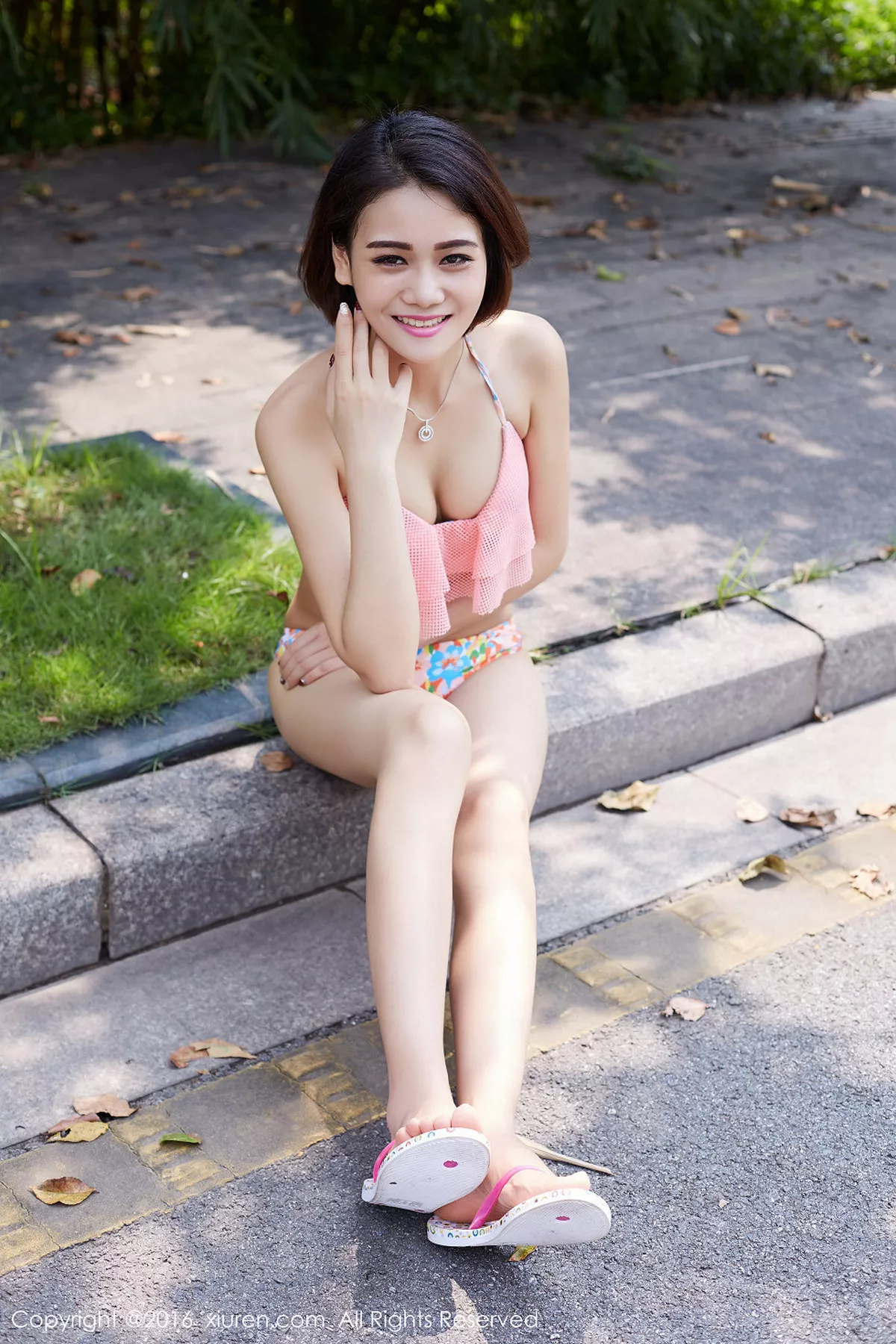 秀人集.com_[XiuRen秀人网]No.501_嫩模娜娜baby室外性感内衣系列完美身材清新迷人写真52P