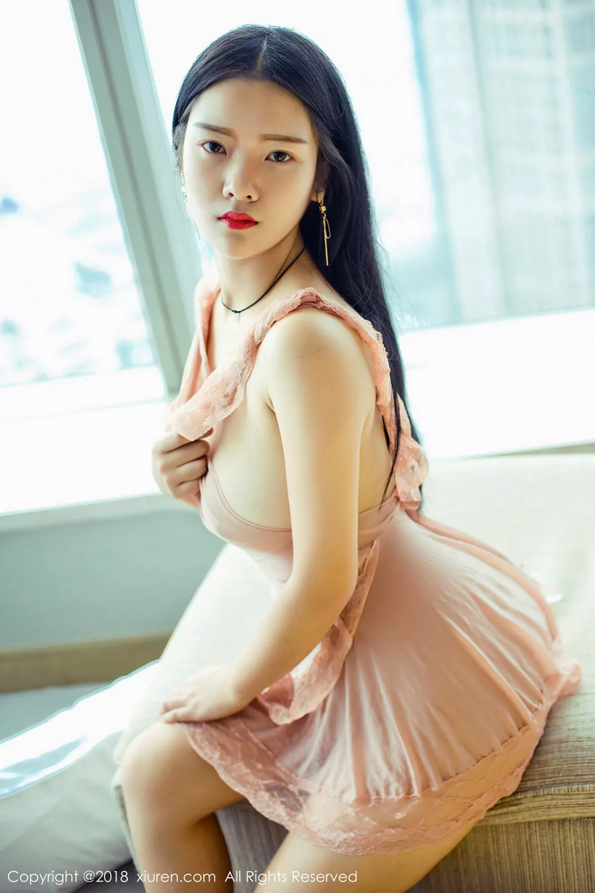 秀人集.com_[XiuRen秀人网]No.1197_嫩模凌希儿私房高叉连体衣+真空女仆装秀豪乳火辣诱惑写真47P