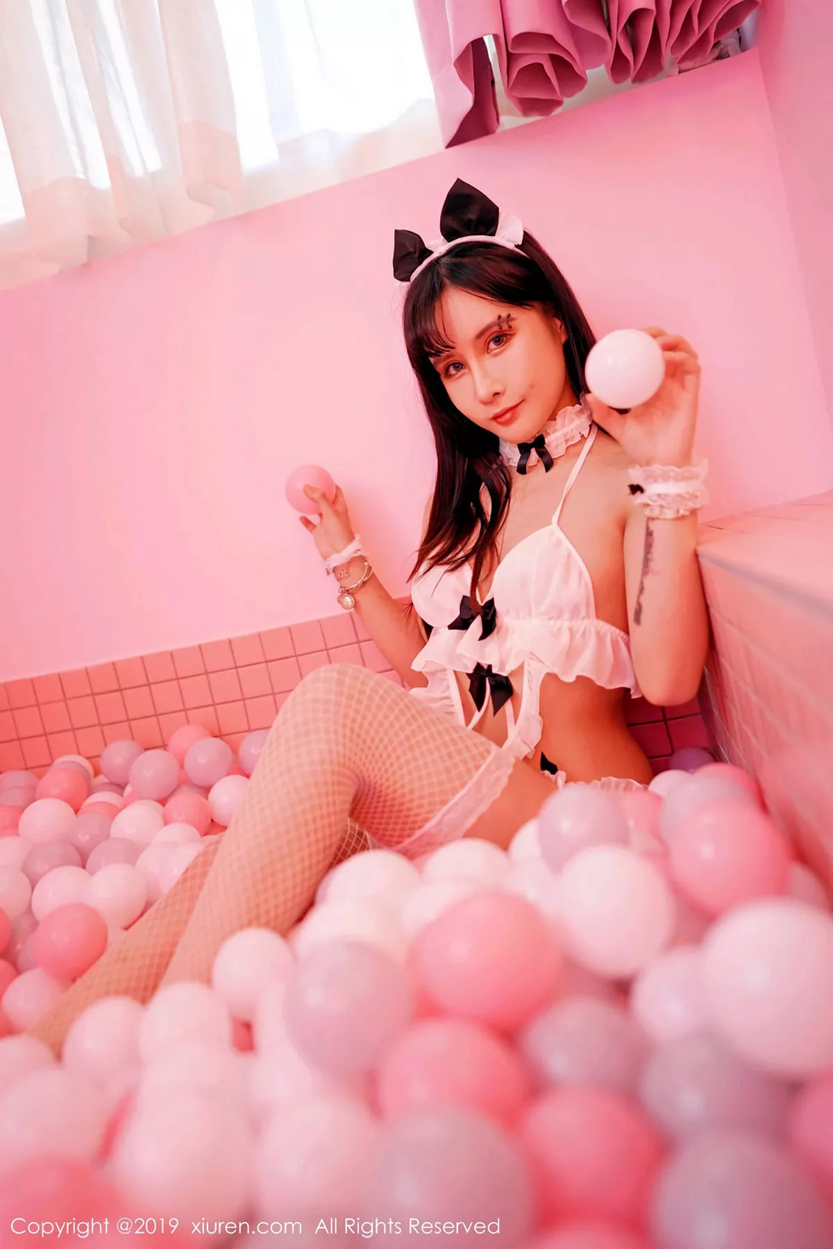 秀人集.com_[XiuRen秀人网]No.1610_嫩模邱淑贝私房性感不知火舞系列+魅惑网袜惹火诱惑写真40P