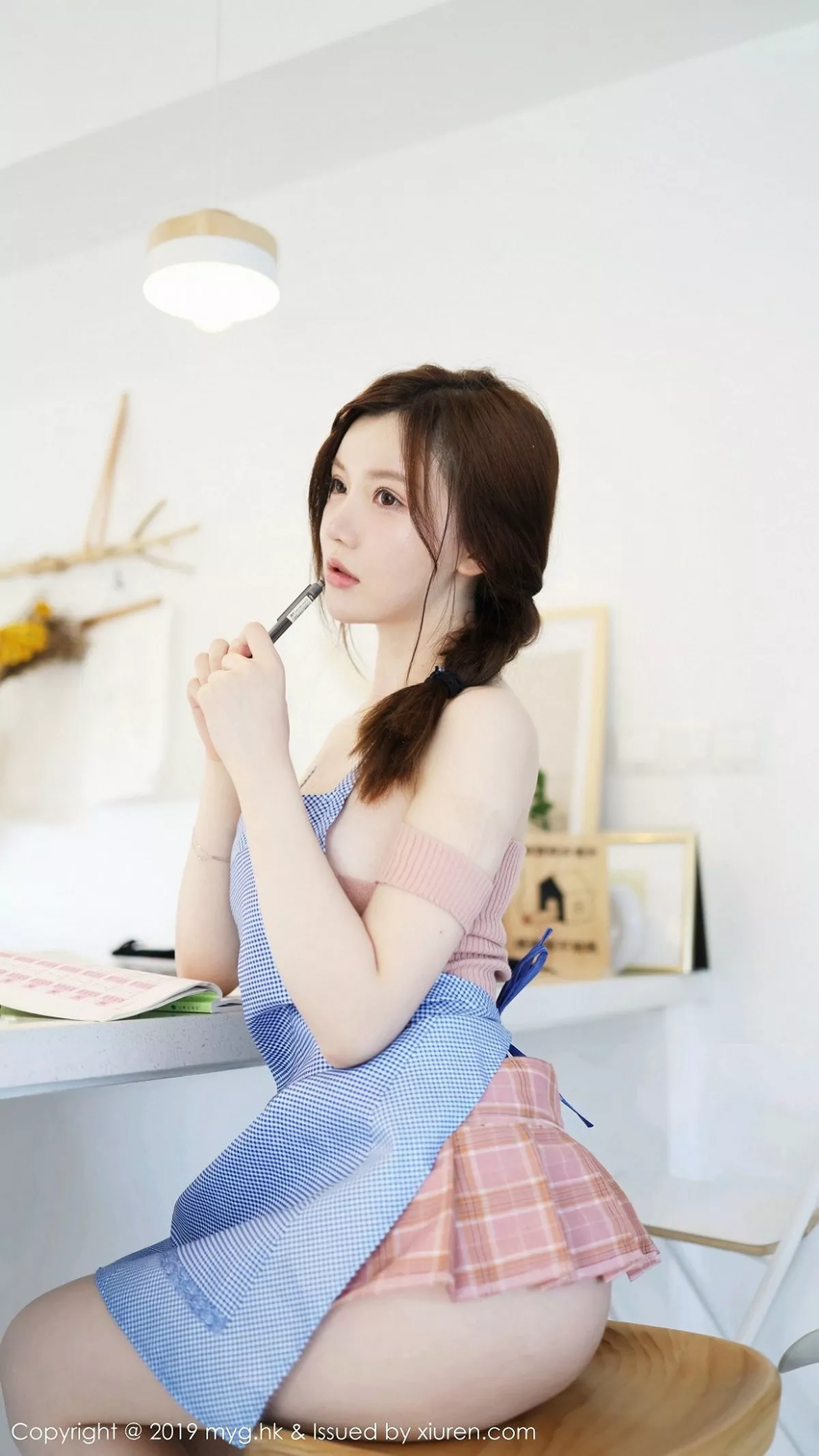 秀人集.com_[MyGirl美媛馆]Vol.381_嫩模糯美子Mini居家私房女仆主题秀火辣身材完美诱惑写真100P