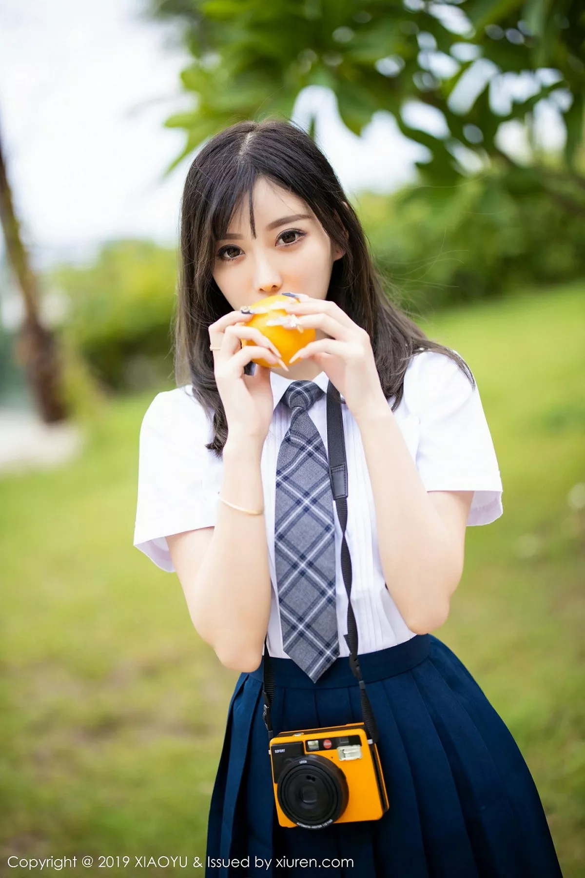 秀人集.com_[XiaoYu画语界]Vol.184_女神杨晨晨sugar心愿旅拍清纯学生装半脱露蕾丝内衣诱惑写真73P