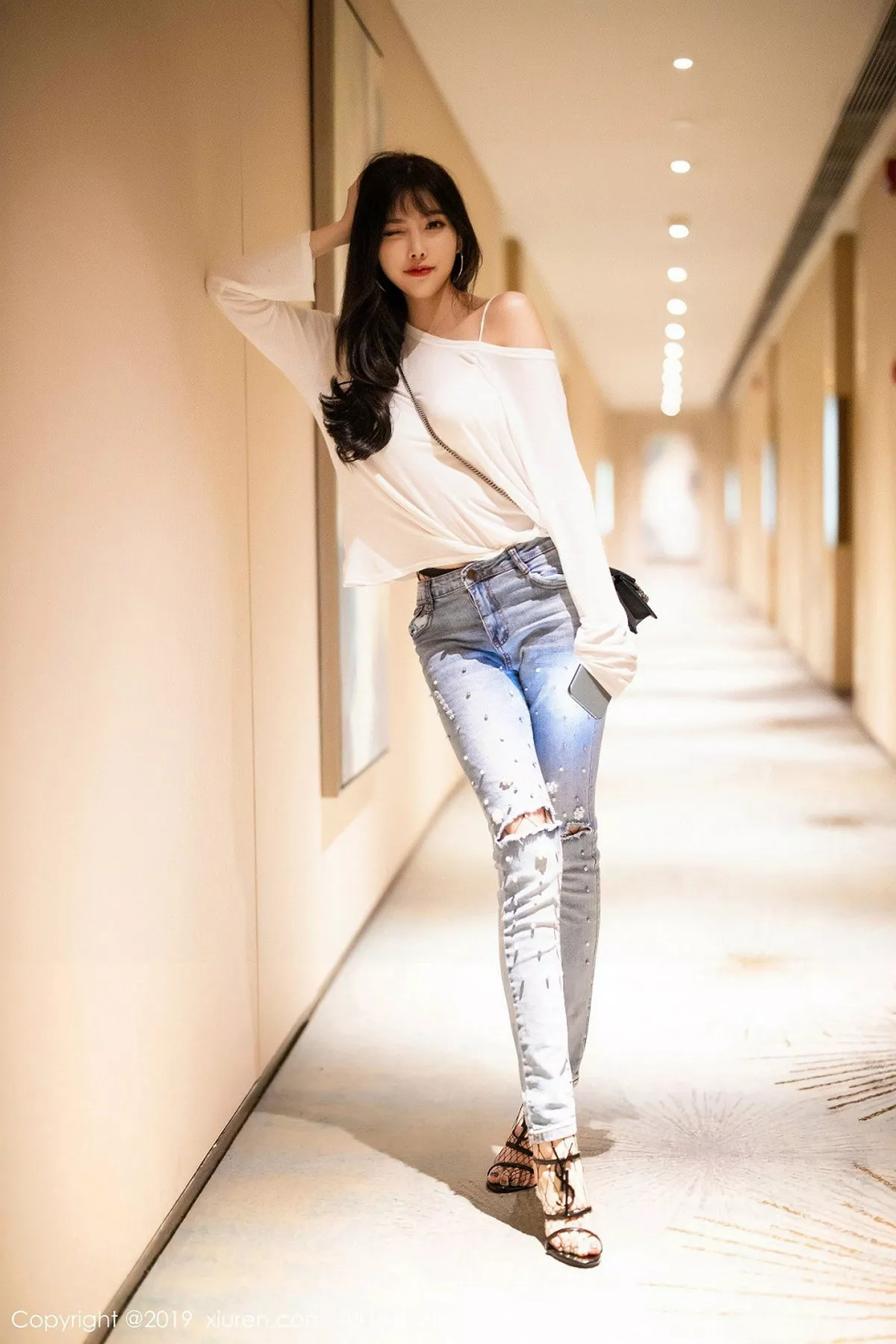 秀人集.com_[XiuRen秀人网]No.1746_女神杨晨晨sugar私房性感白色内衣配黑丝渔网销魂诱惑写真96P