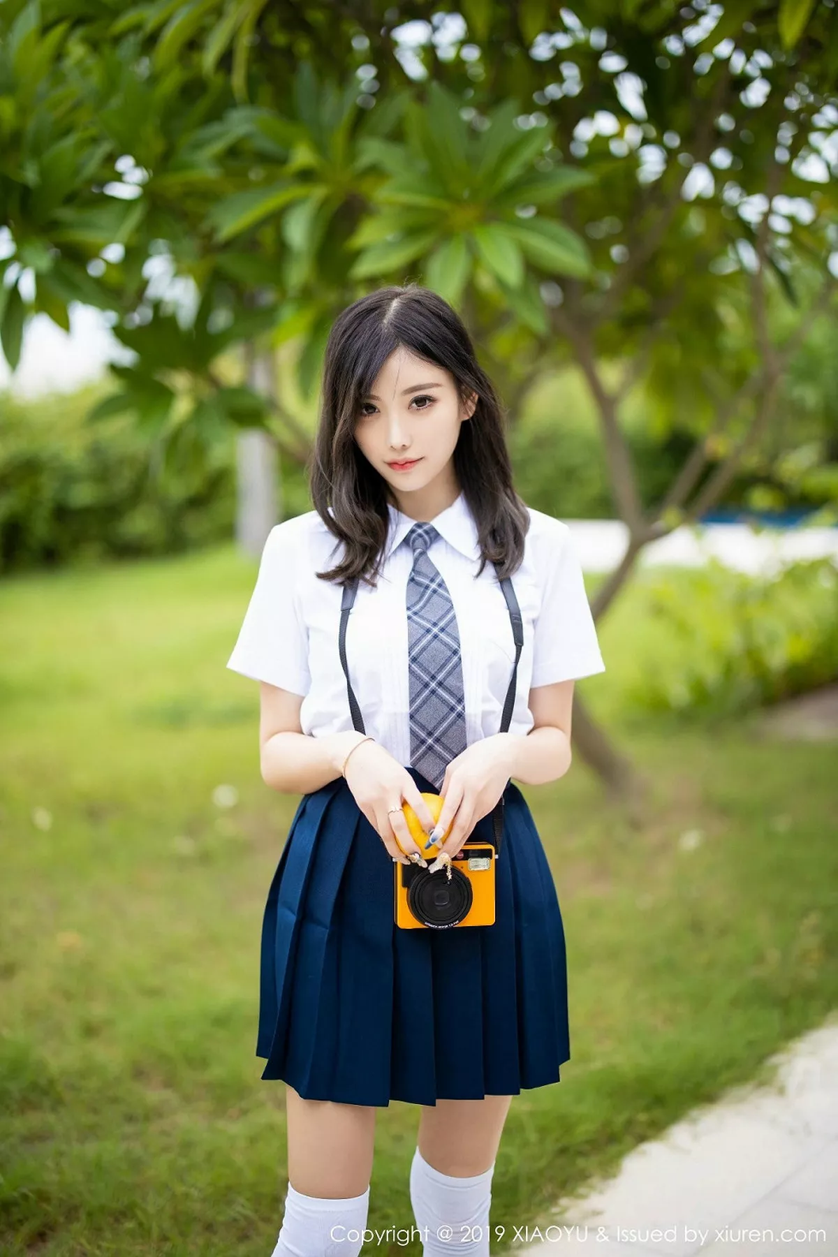 秀人集.com_[XiaoYu画语界]Vol.184_女神杨晨晨sugar心愿旅拍清纯学生装半脱露蕾丝内衣诱惑写真73P