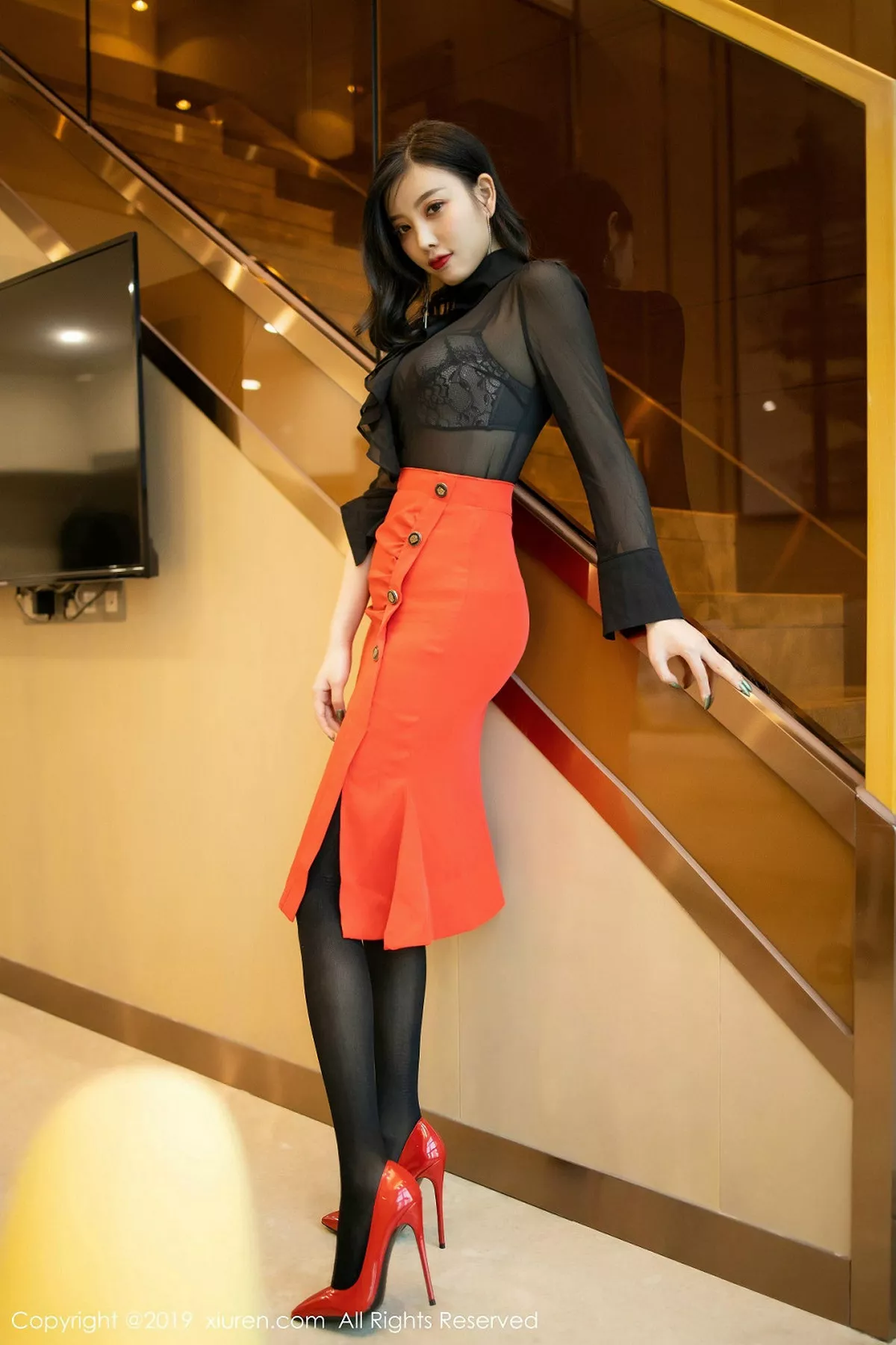 秀人集.com_[XiuRen秀人网]No.1778_女神杨晨晨sugar私房透视情趣内衣配吊带黑丝惹火诱惑写真83P