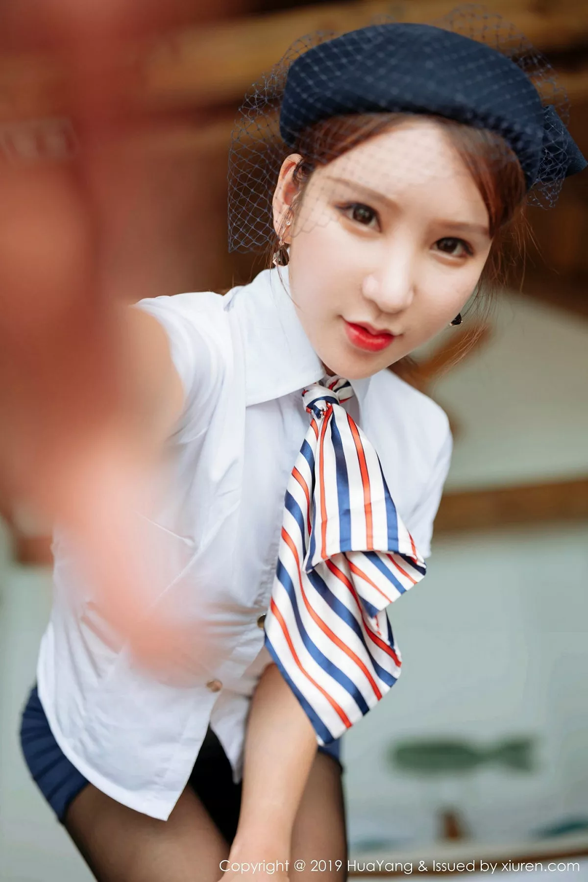 秀人集.com_[HuaYang花漾]Vol.186_女神周于希Sandy角色扮演空姐制服超薄无内黑丝完美诱惑写真61P